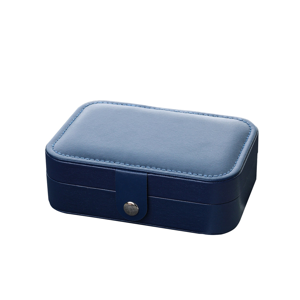 PU Leather Small Travel Jewelry Case Box
