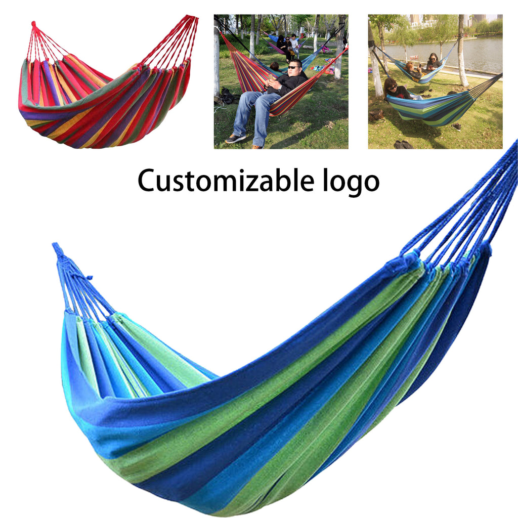 Outdoor Foldable Hanging Knit Hammock