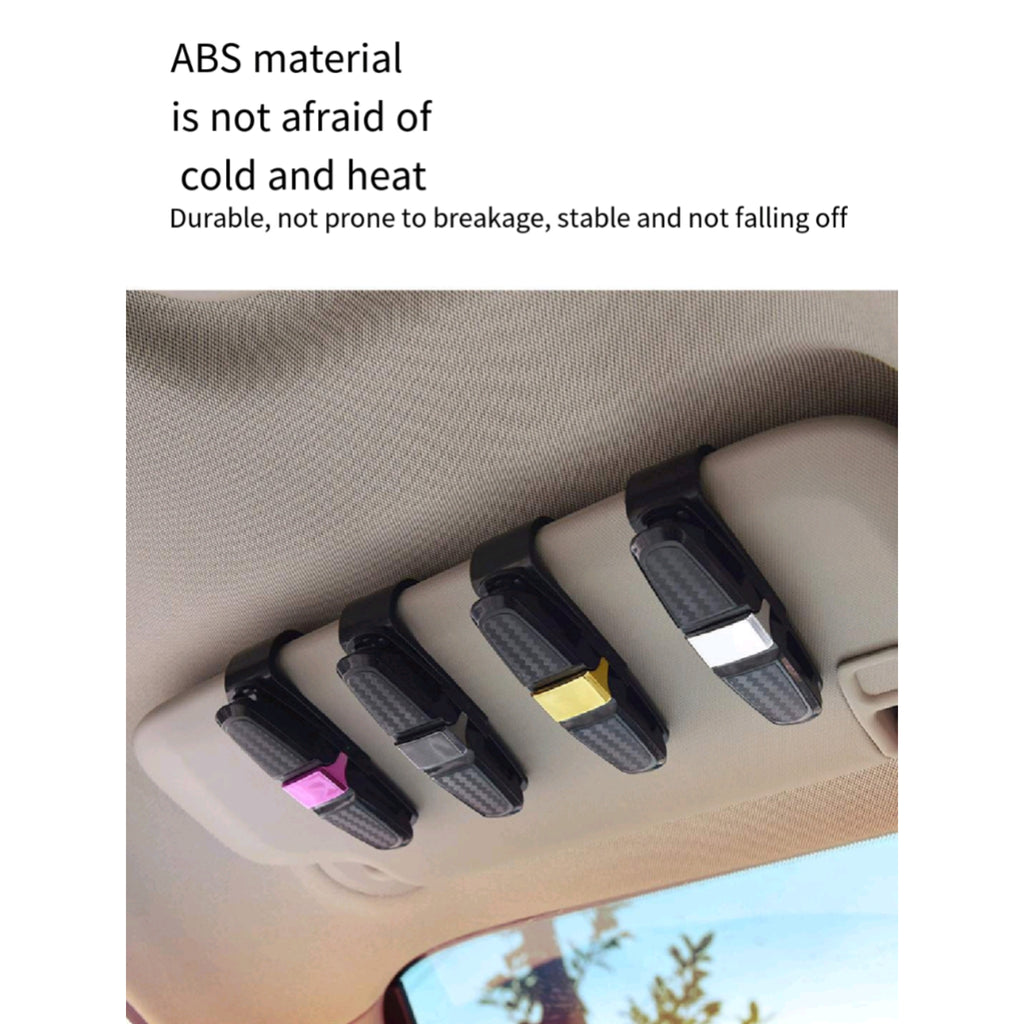 Car Mounted Sun Visor Glasses Clip