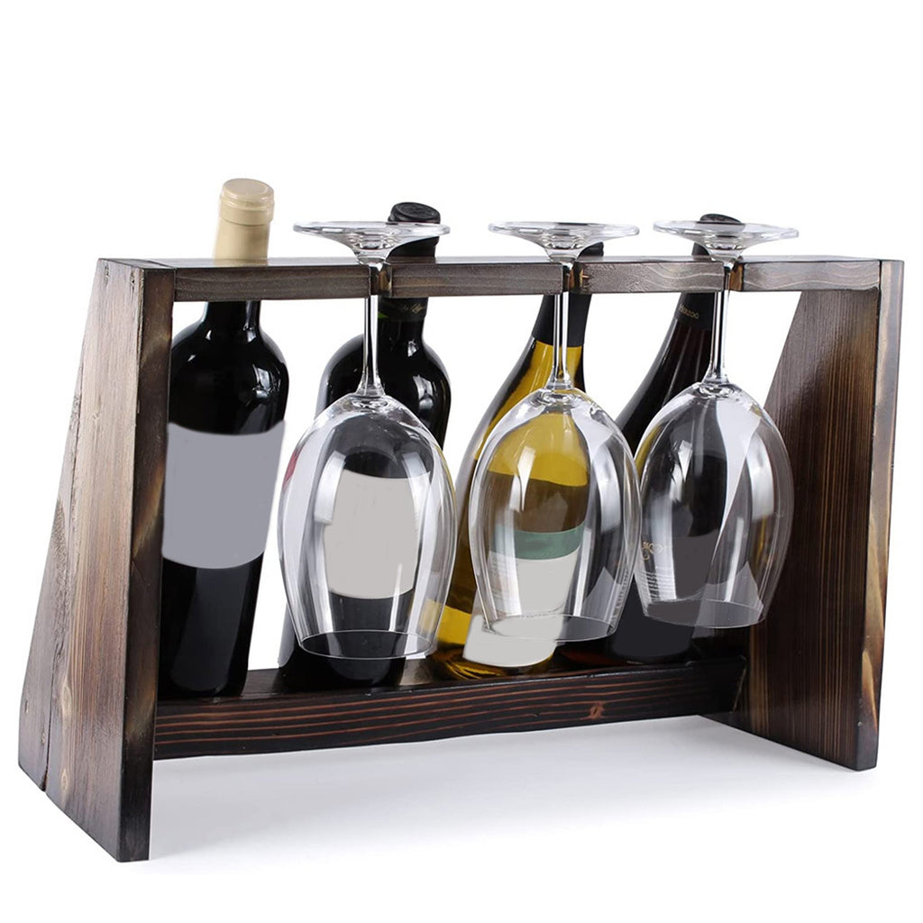 Bamboo Wine Bottle Holder