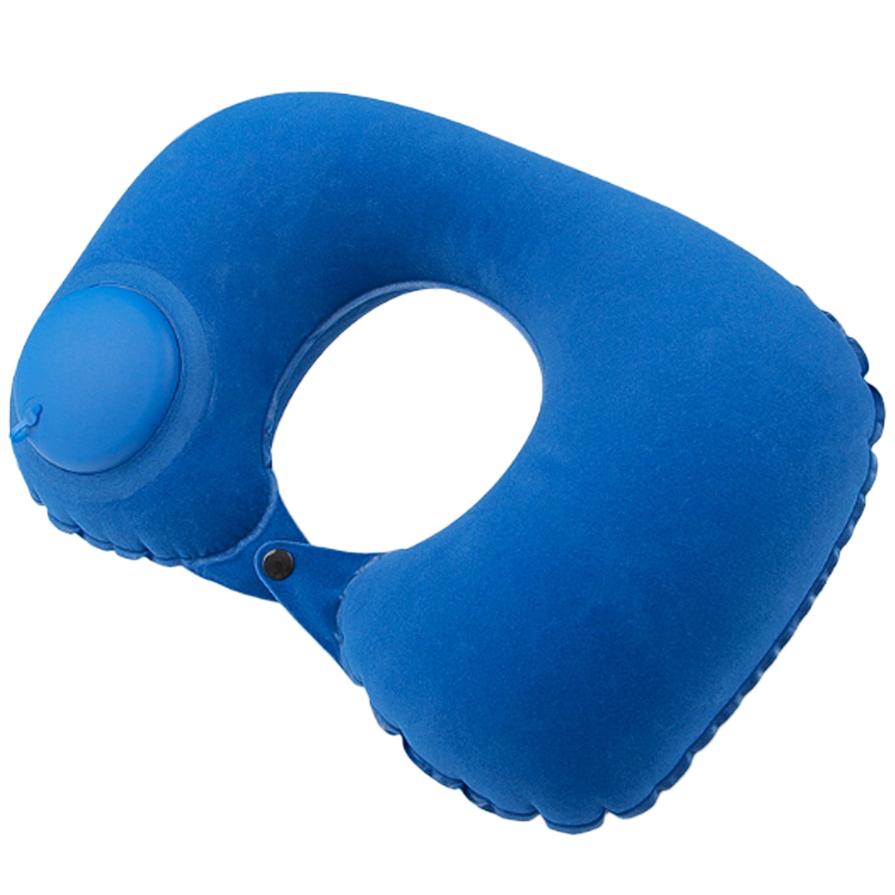 Inflatable Neck Care U-Shape Pillow Push Portable Travel