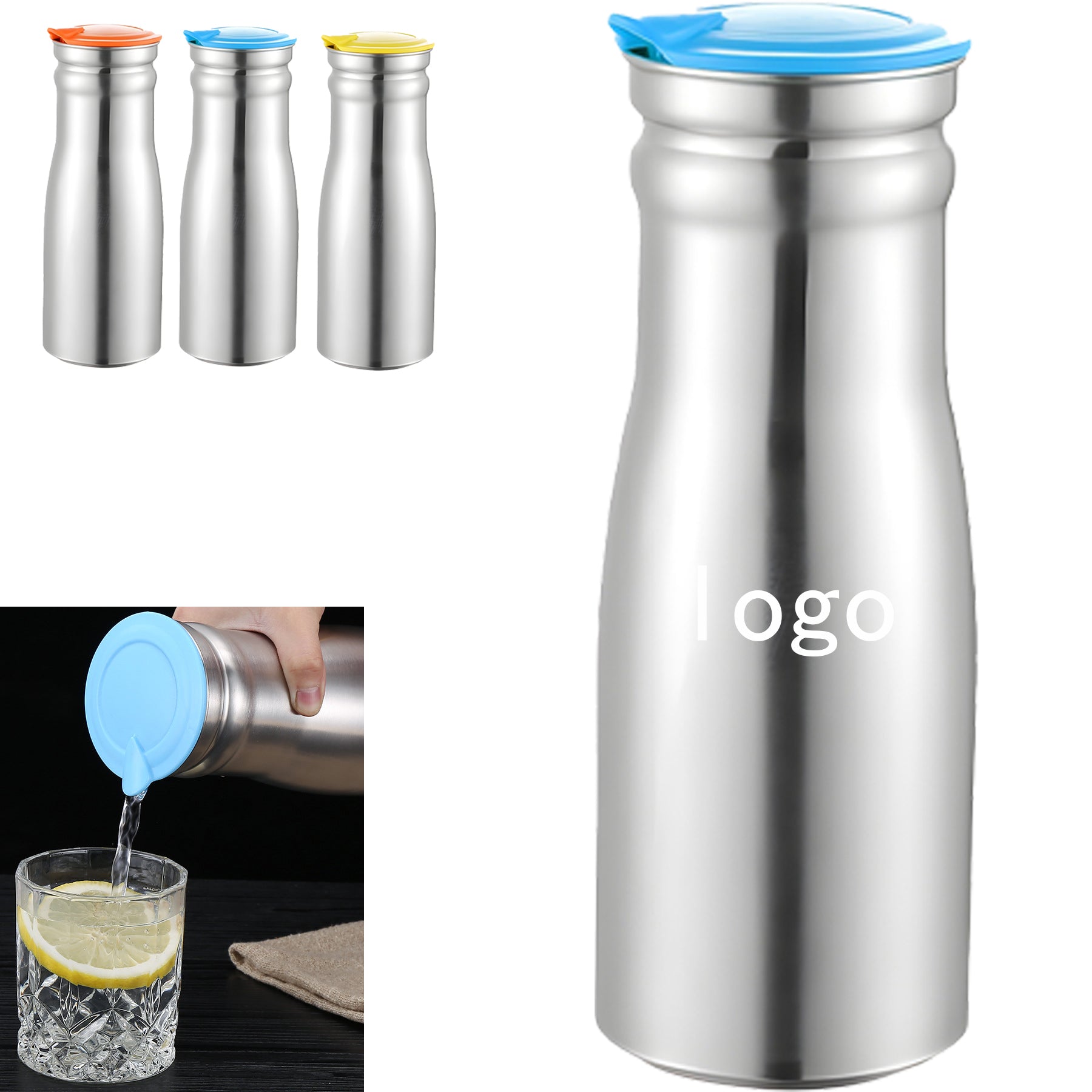 34 Oz. Vacuum Insulated Stainless Steel Kettle