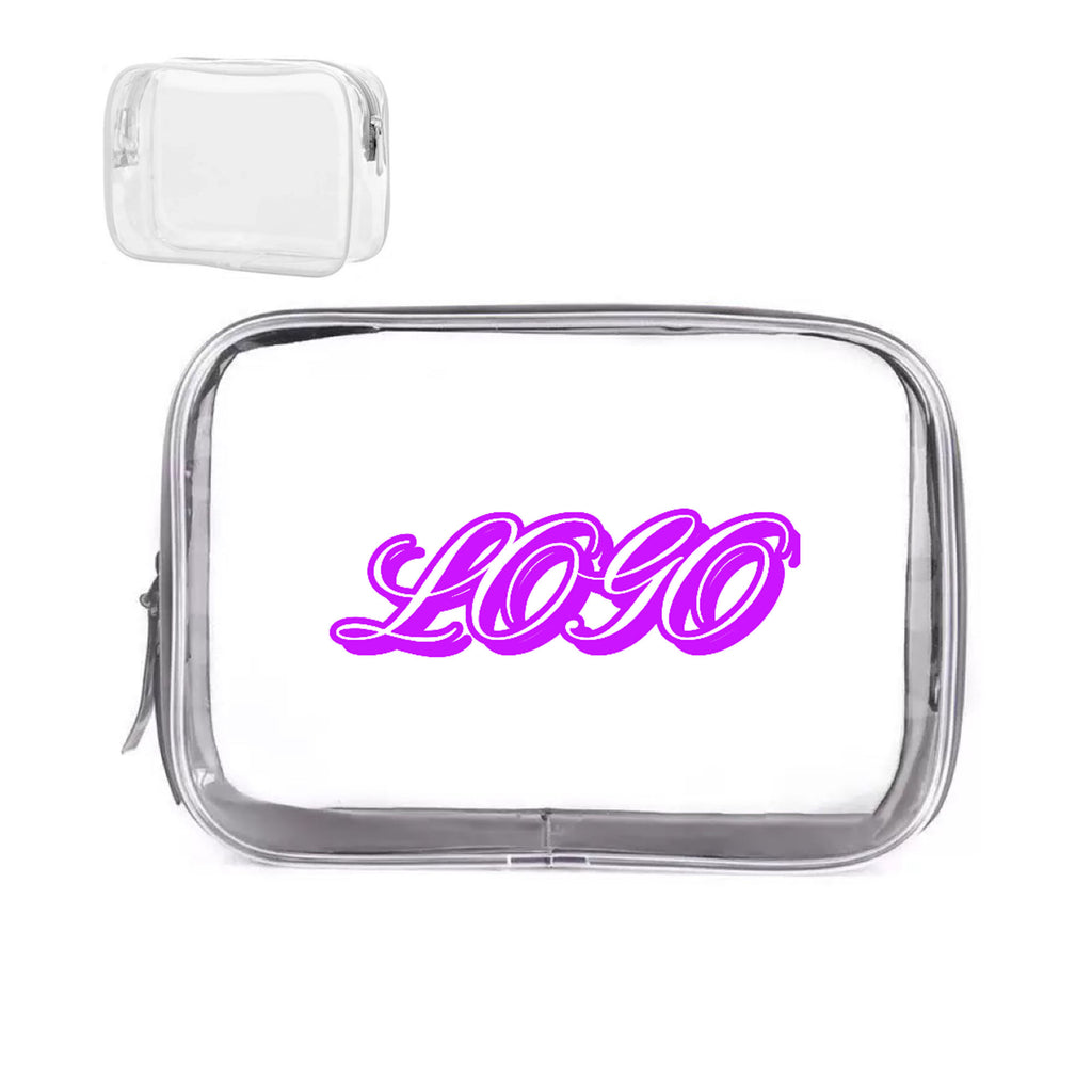 PVC Clear Waterproof Makeup Bag Toiletry Organizer