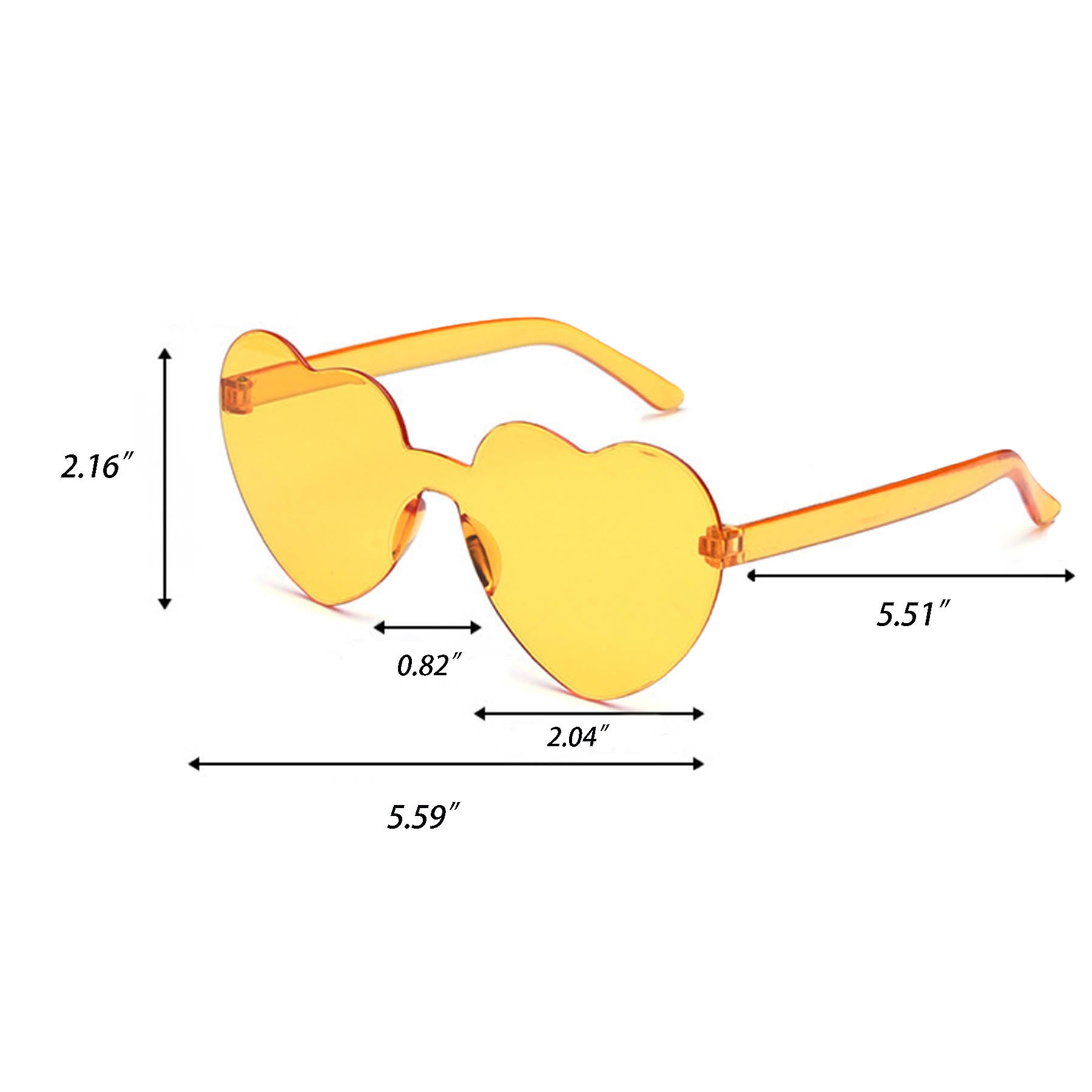 Heart Shape Sunglasses