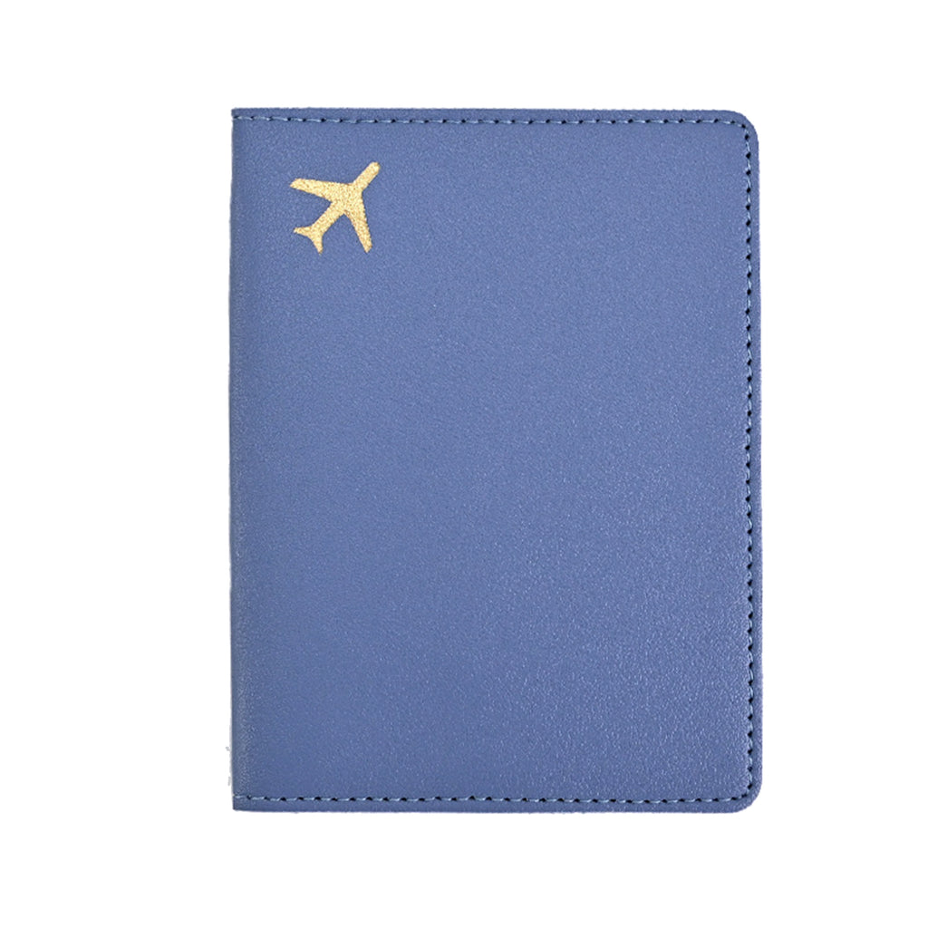 PU Passport Holder Passport Cover For Business Trip Travel Wallet