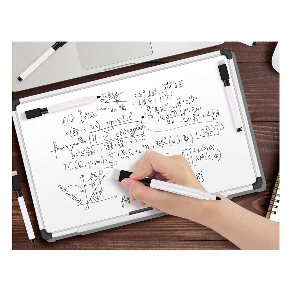 Magnetic Dry Wipe Markers Pens With Eraser Cap