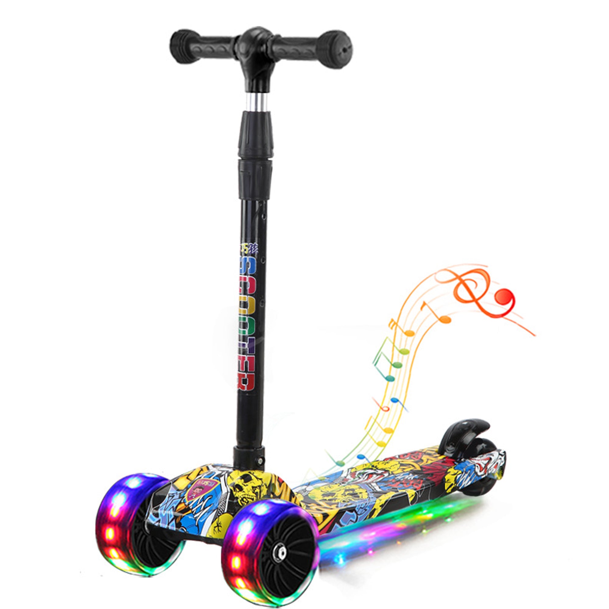 Flash Can Sit On A Folding Scooter