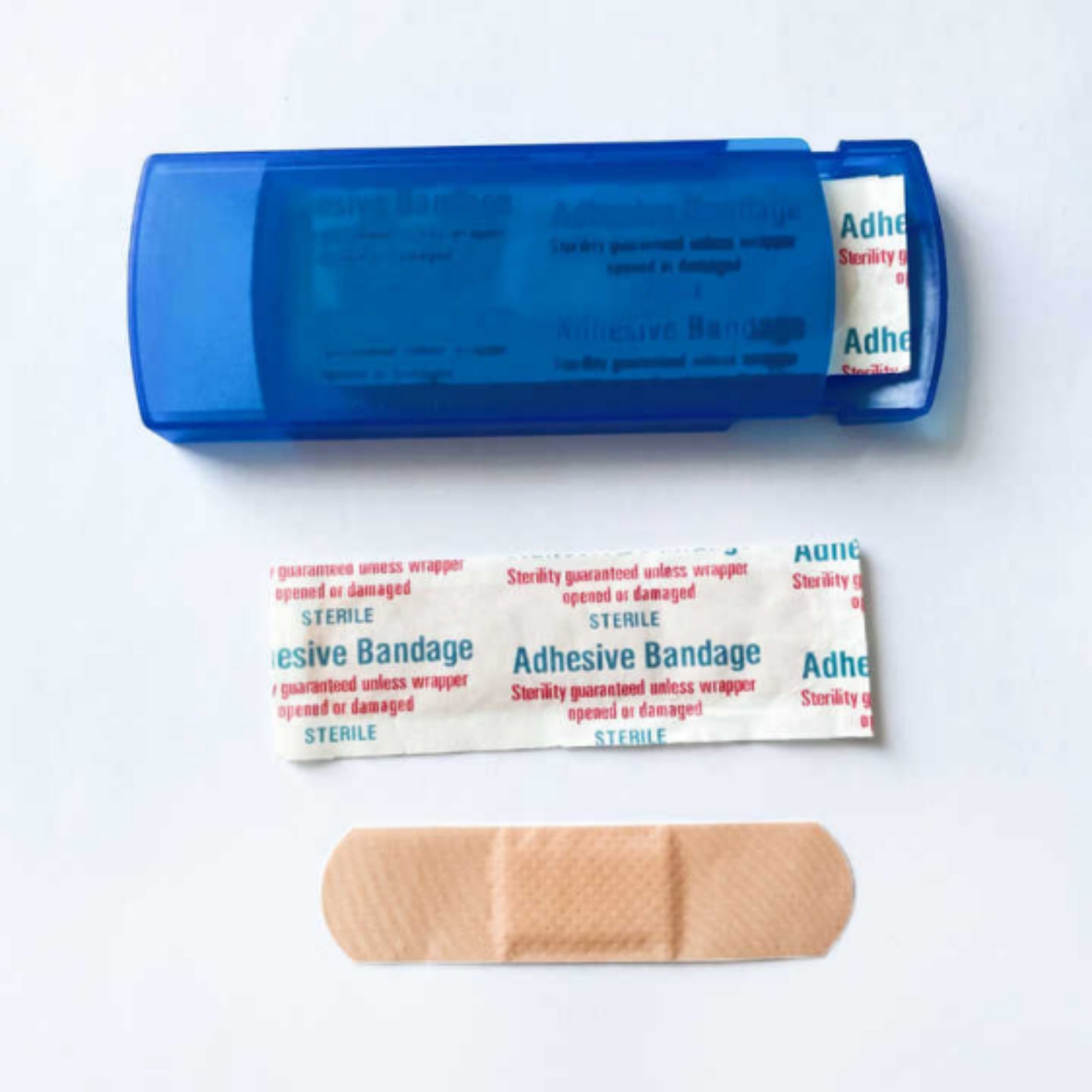 Custom logo Printed Band Aid Box Adhesive Wound Bandage Dispenser