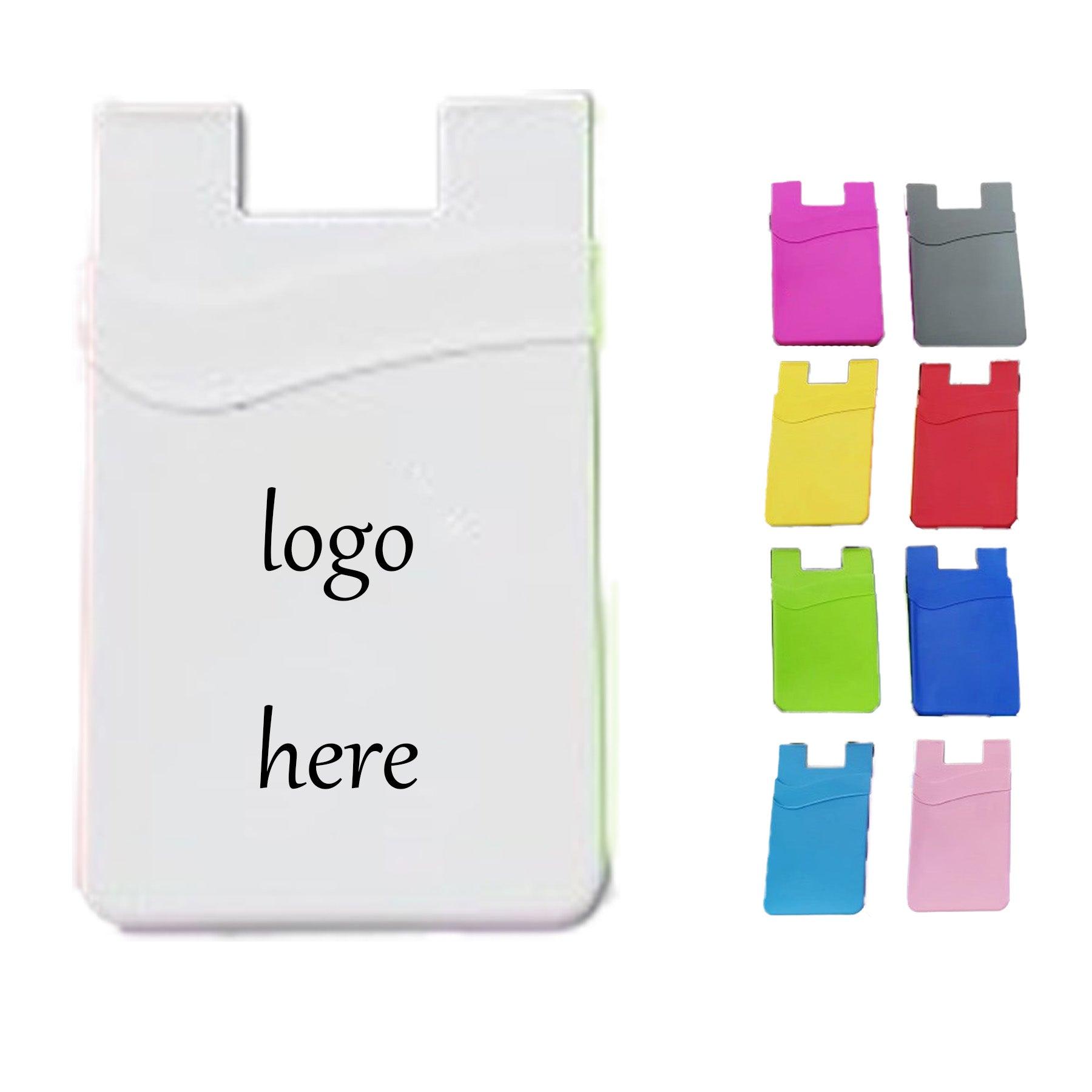 Double Silicone Phone Wallet