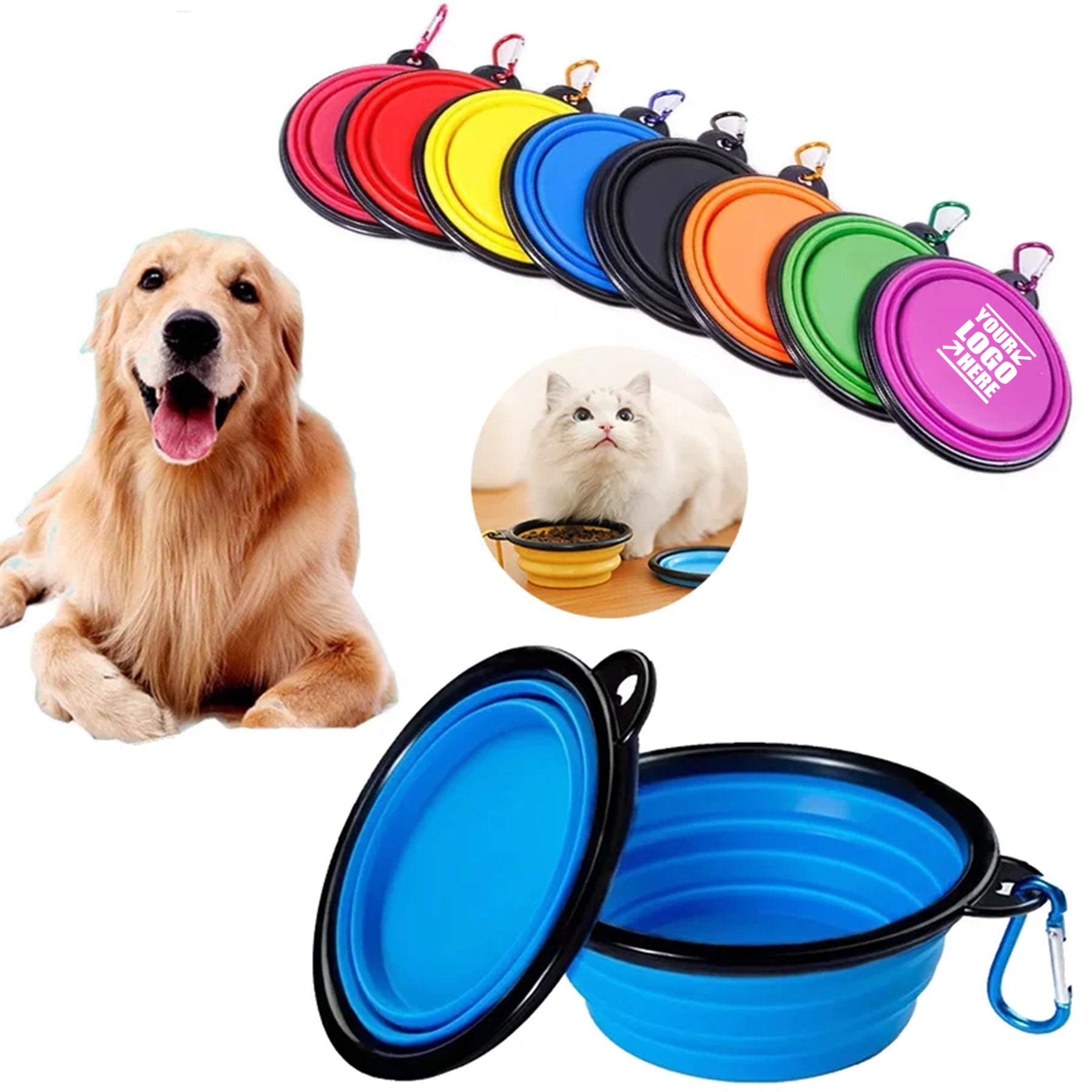 Collapsible Portable Pet Bowl