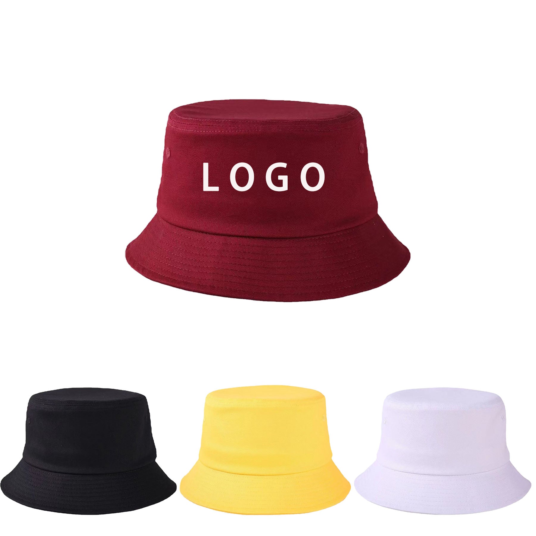 Solid Color Bucket Hat