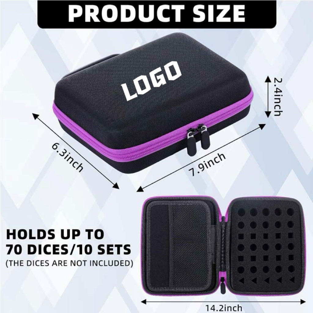 Portable Dice Storage Box