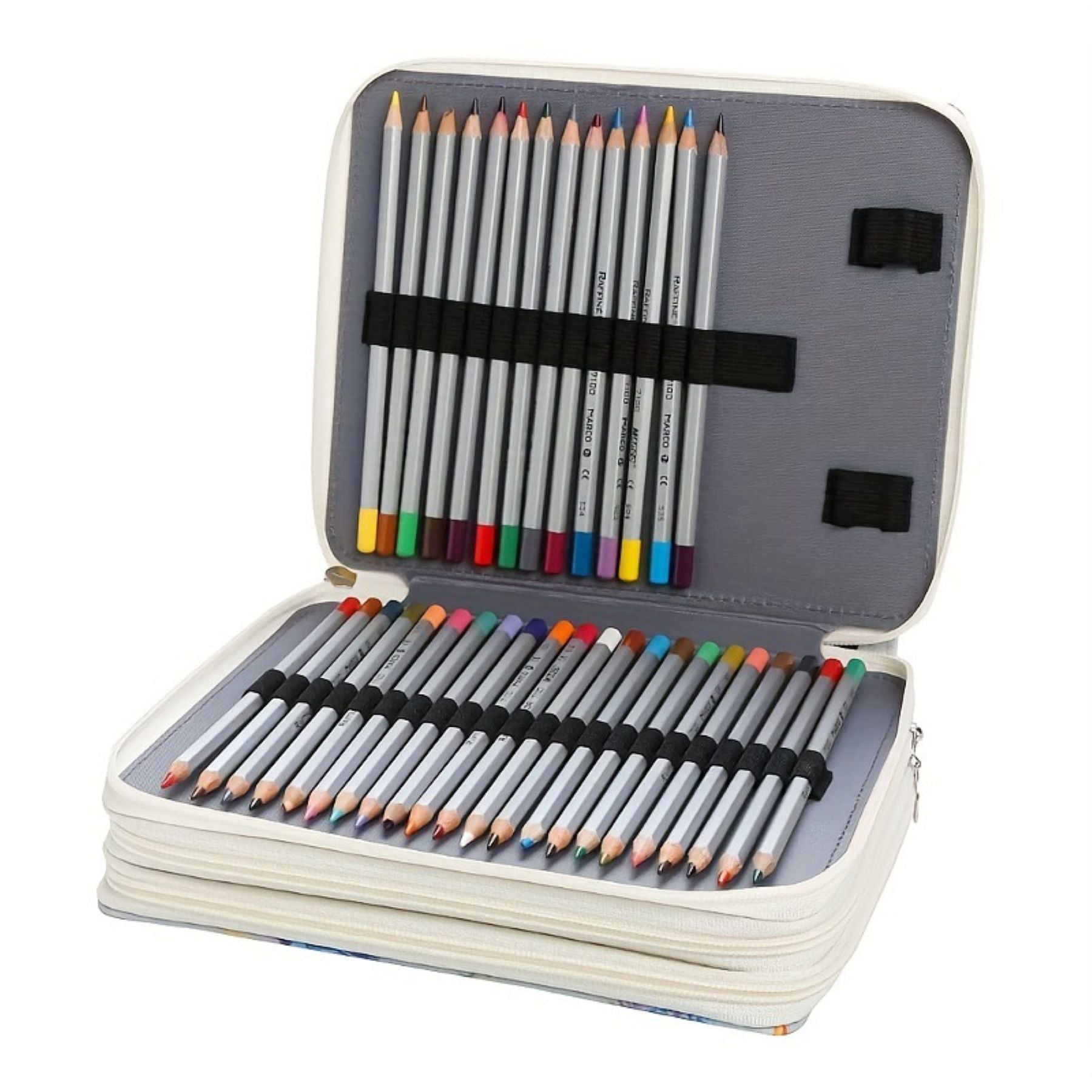 Voluminous Artistic Pen Pencil Case