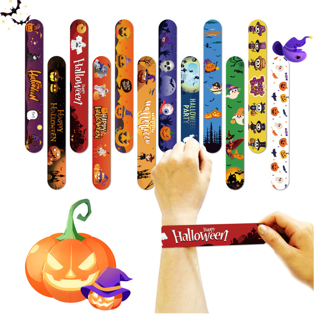 Halloween Silicone Slap Bracelet