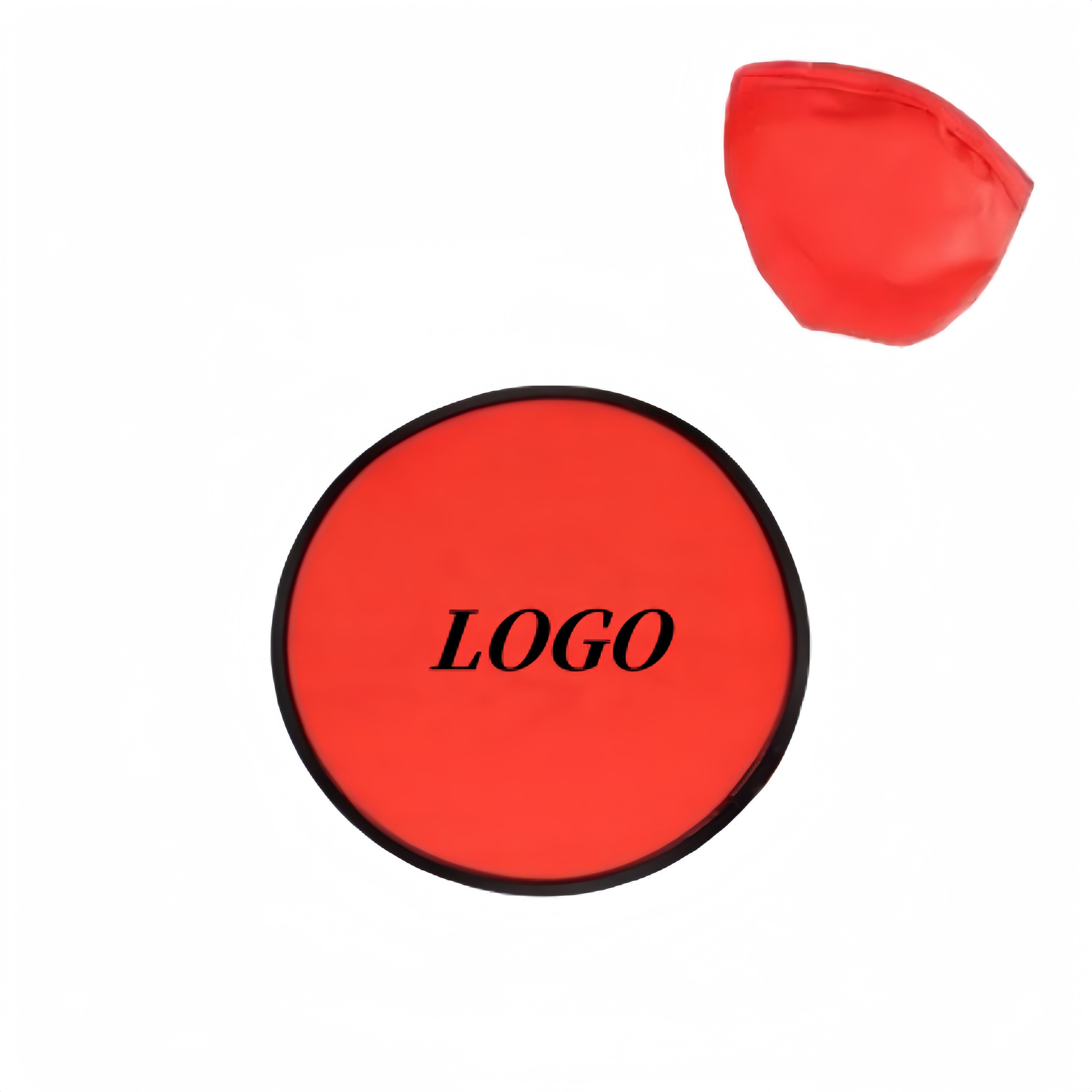 Colorful Silk Circular Folding Fan