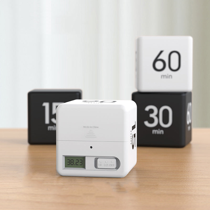 Cube Gravity Sensor Flip Countdown Timer