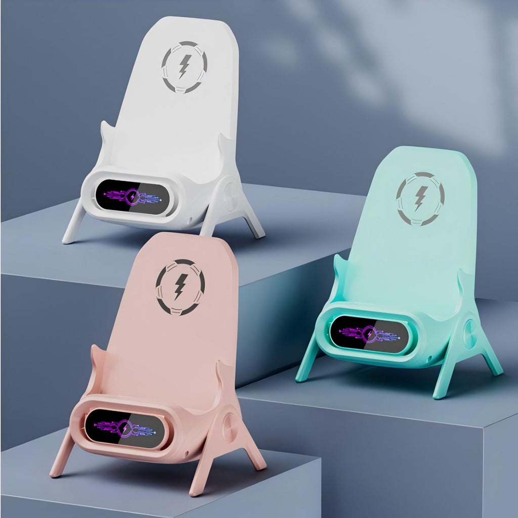 Multifunction Wireless Charger Station Dock