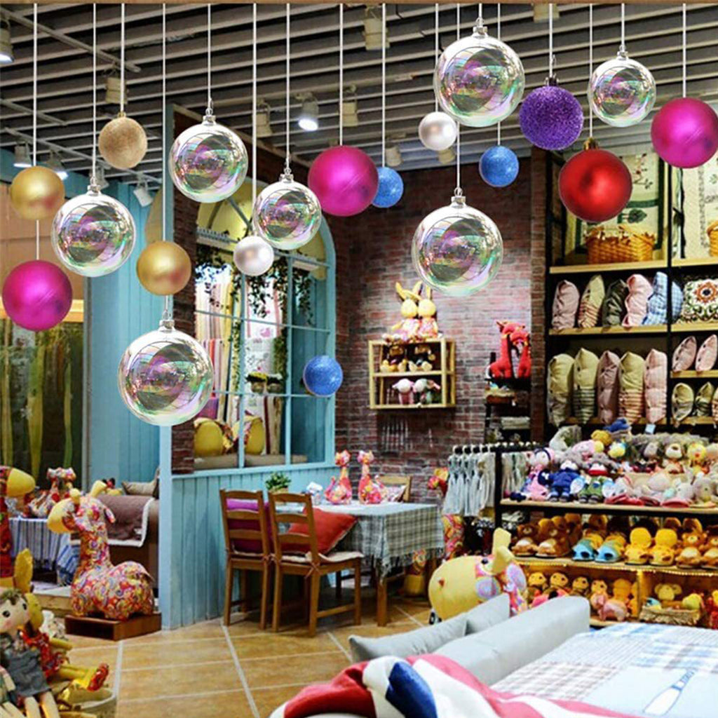 Clear Glass Ball Ornaments