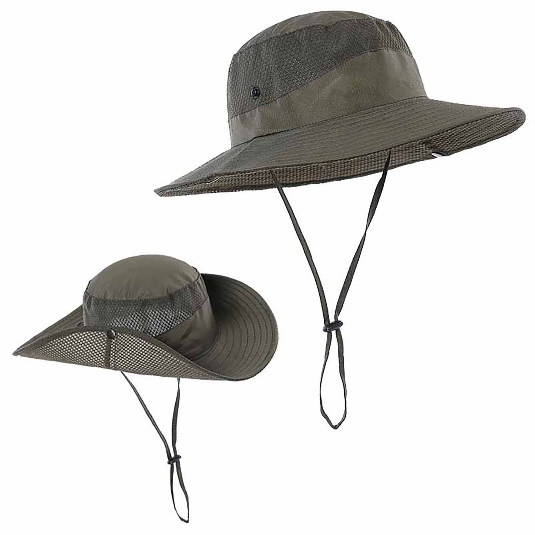 Sun Protection Mesh Boonie Bucket Hat