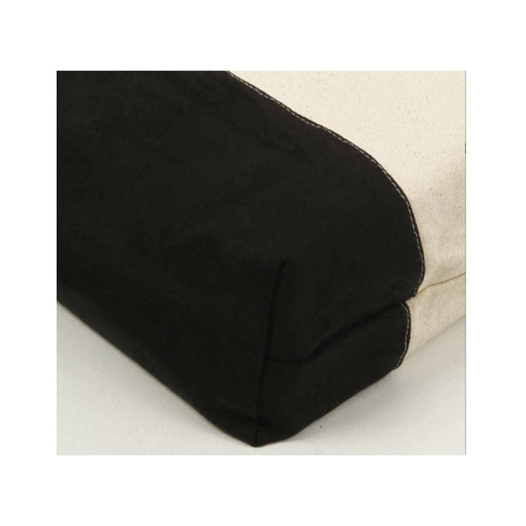 Cotton Large Capacity Spliced Color Tote Bag