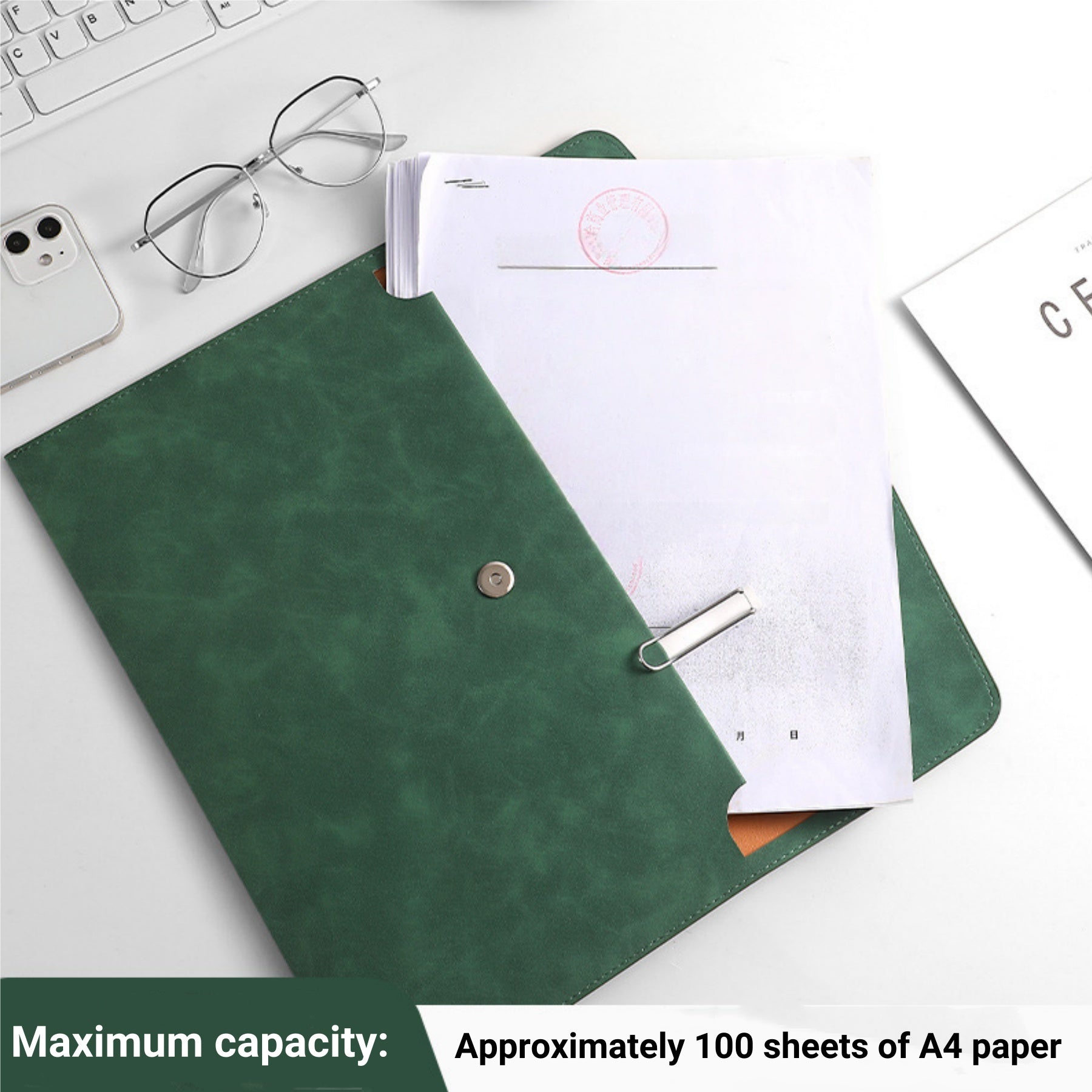Leather A4 Document Folder