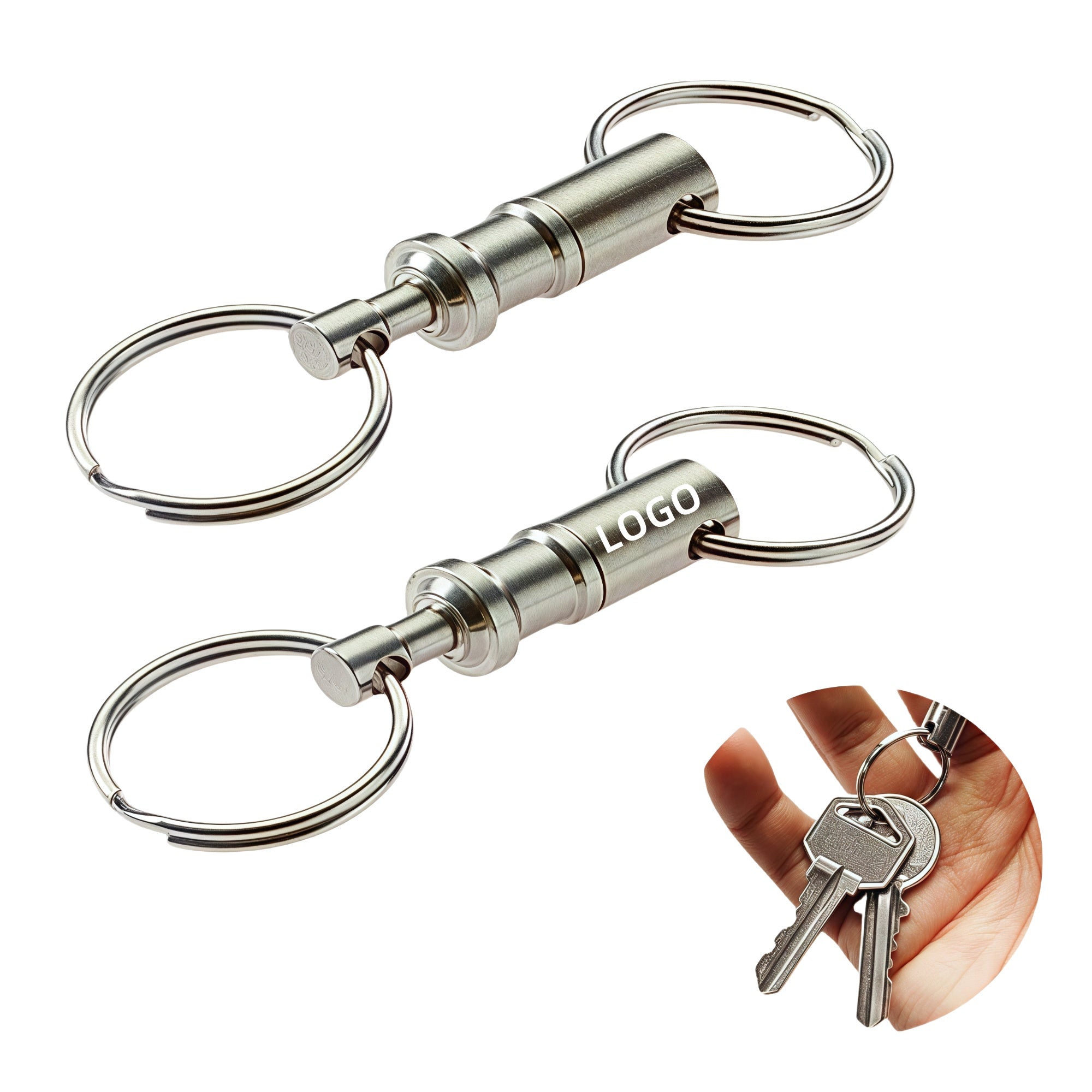 Pull-A-Part Key Tag