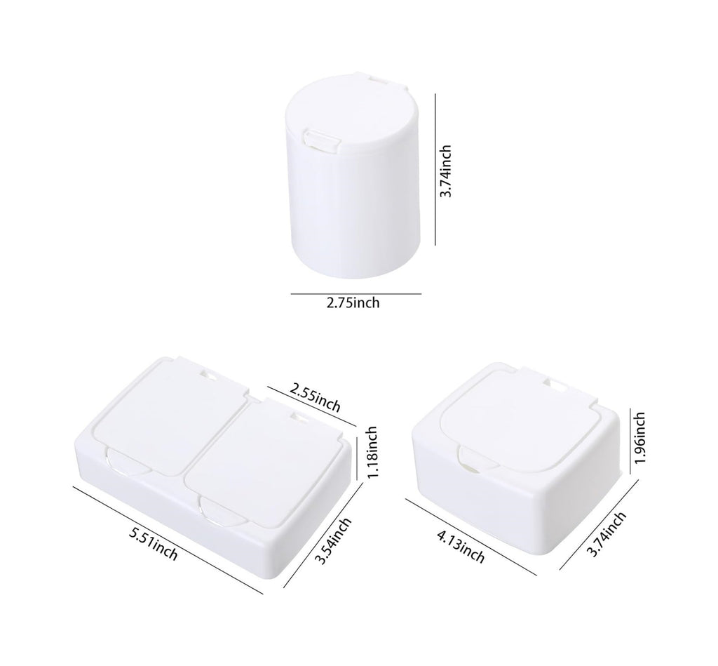 Small Press Type Storage Containers Box