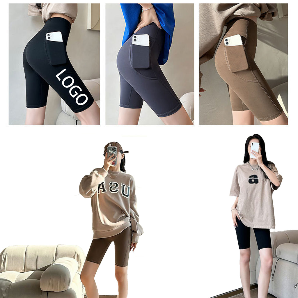 Lightweight Slim Slim Yoga Pilates Cycling Five Pants