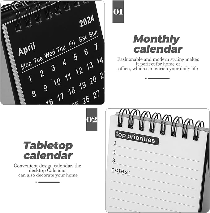 Small Desktop Calendar for Office School