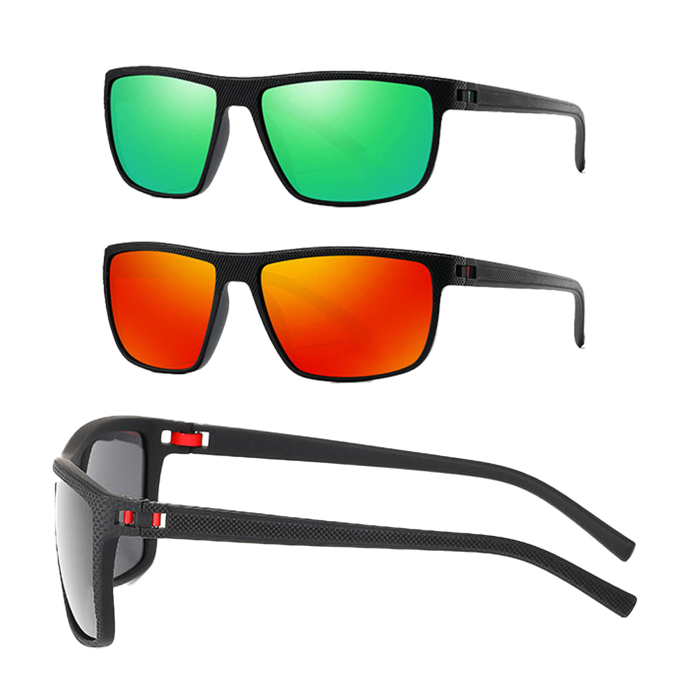 Men'S Polarized Sunglasses With Mirror Retro