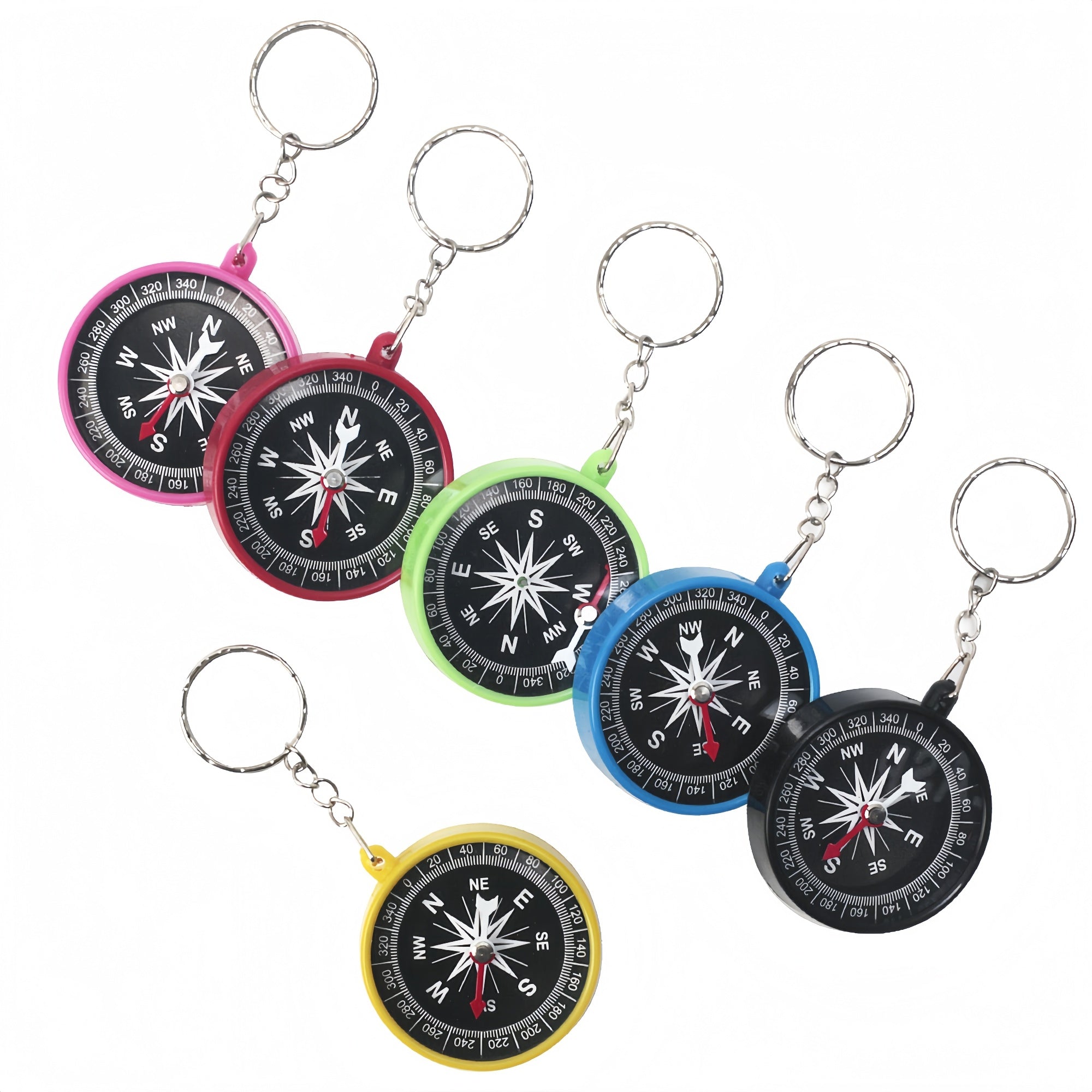 Keychain With Compass