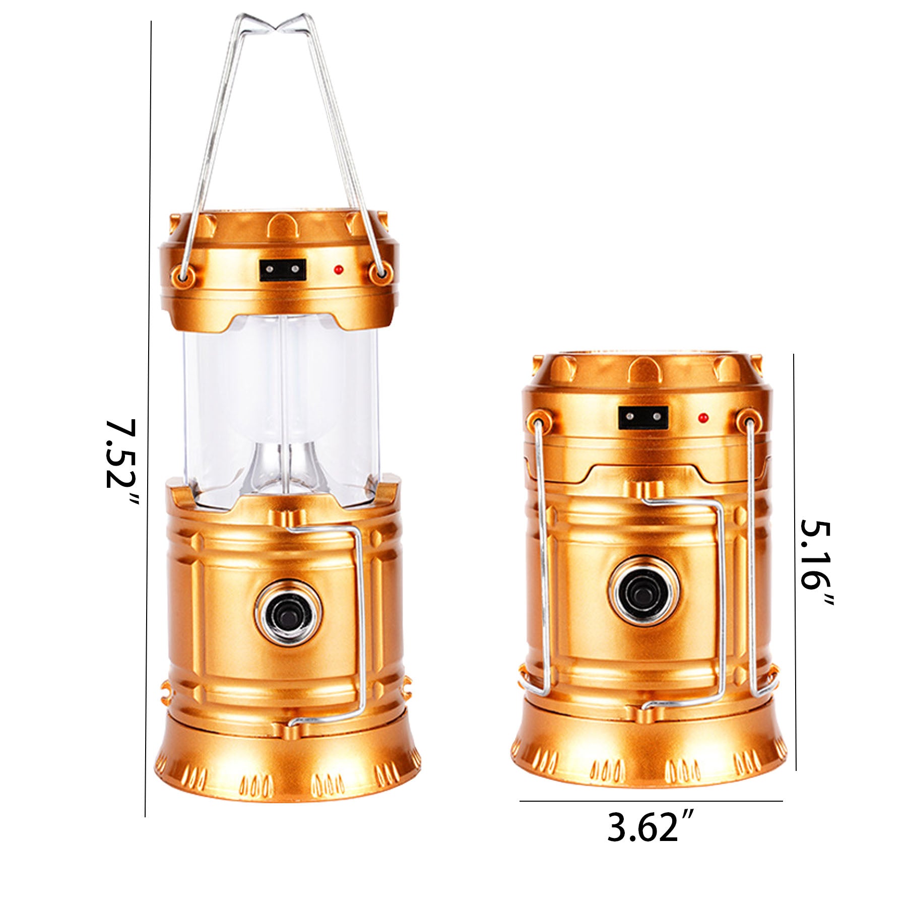 LED Outdoor Telescopic Portable Camping Light LED