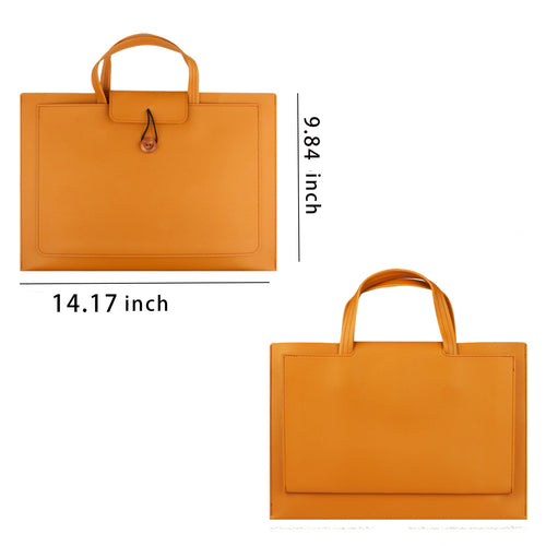 13.3 Inch Pu Leather Laptap Bag