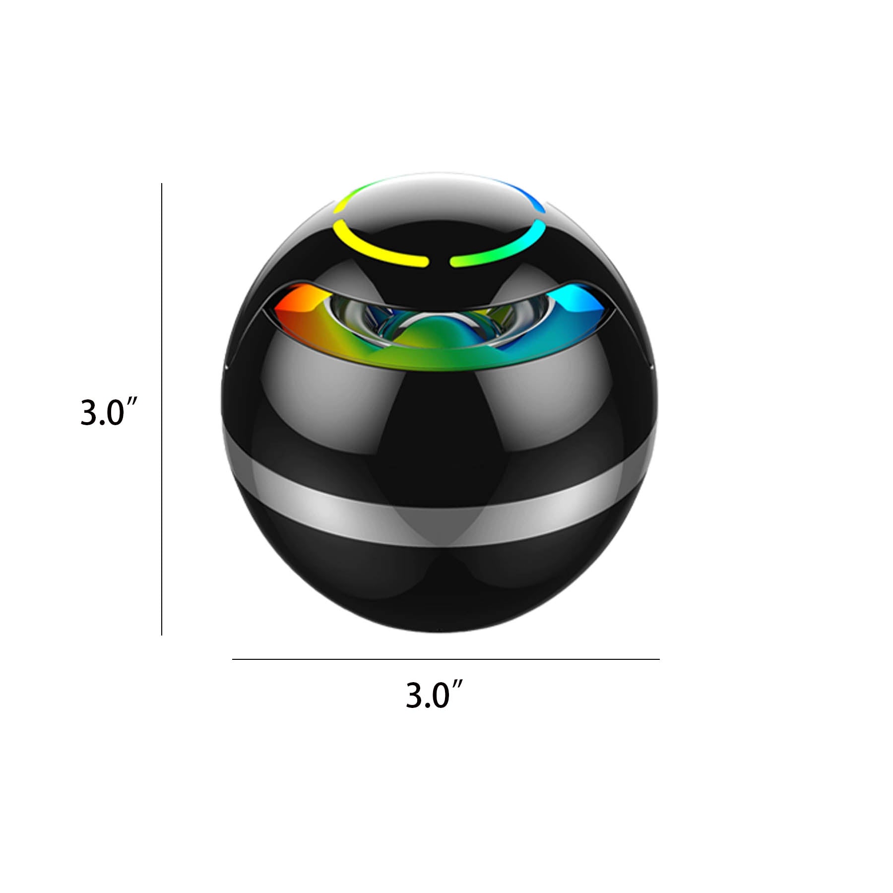 Mini Piano Coating Stereo Wireless Speaker
