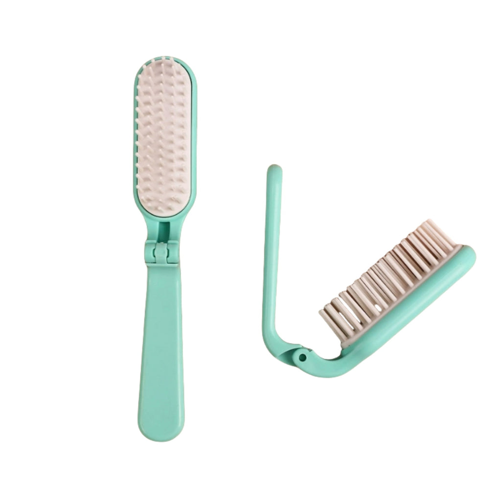Portable Folding Comb With Soft Teeth