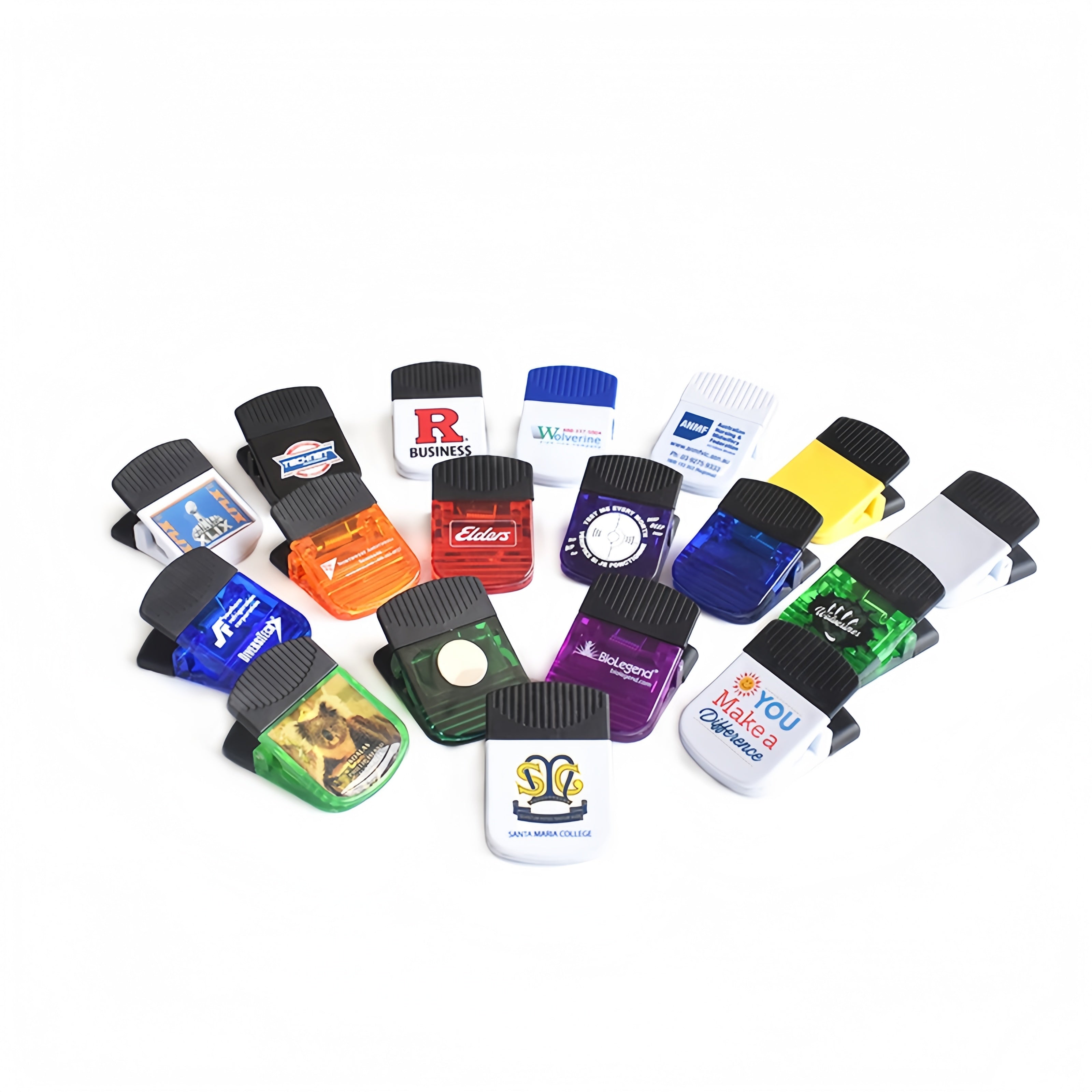 Plastic Magnetic Square Clip
