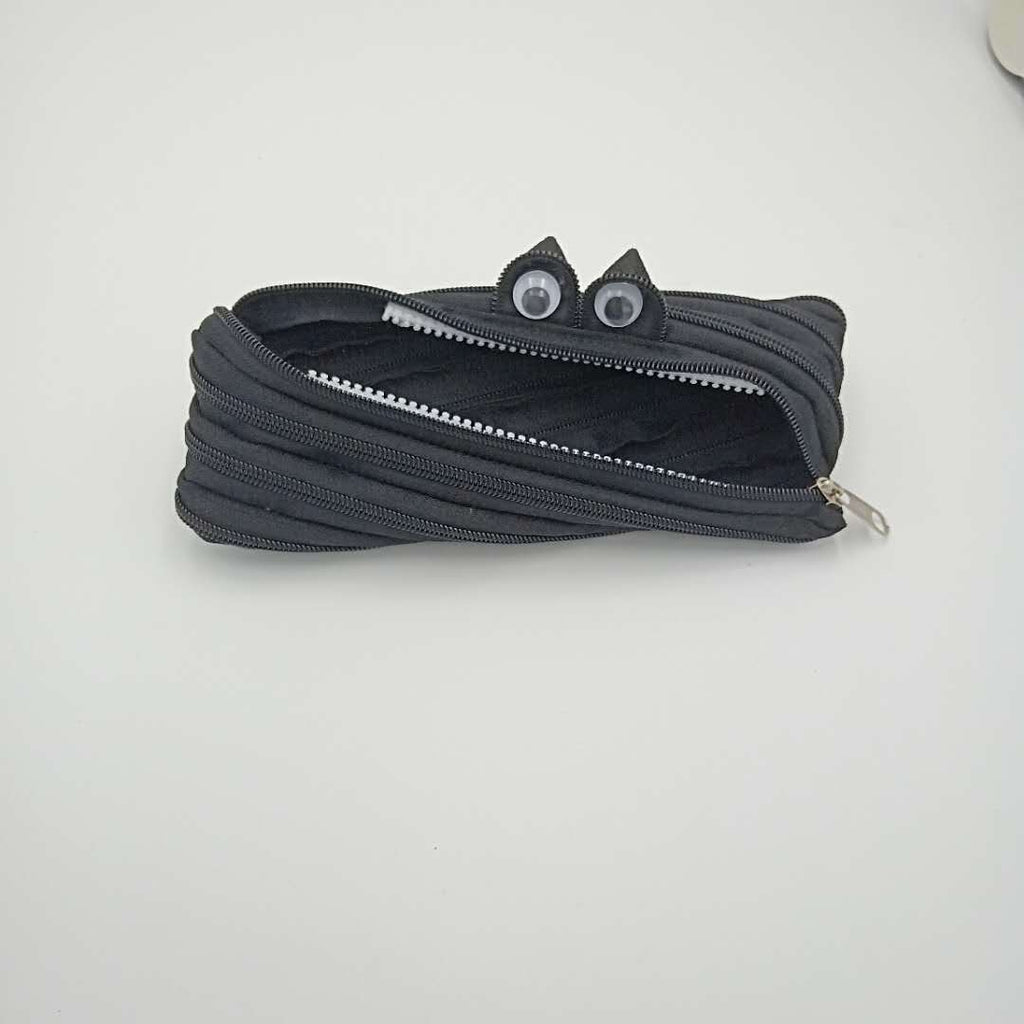 Little Monster Zipper Pencil Case