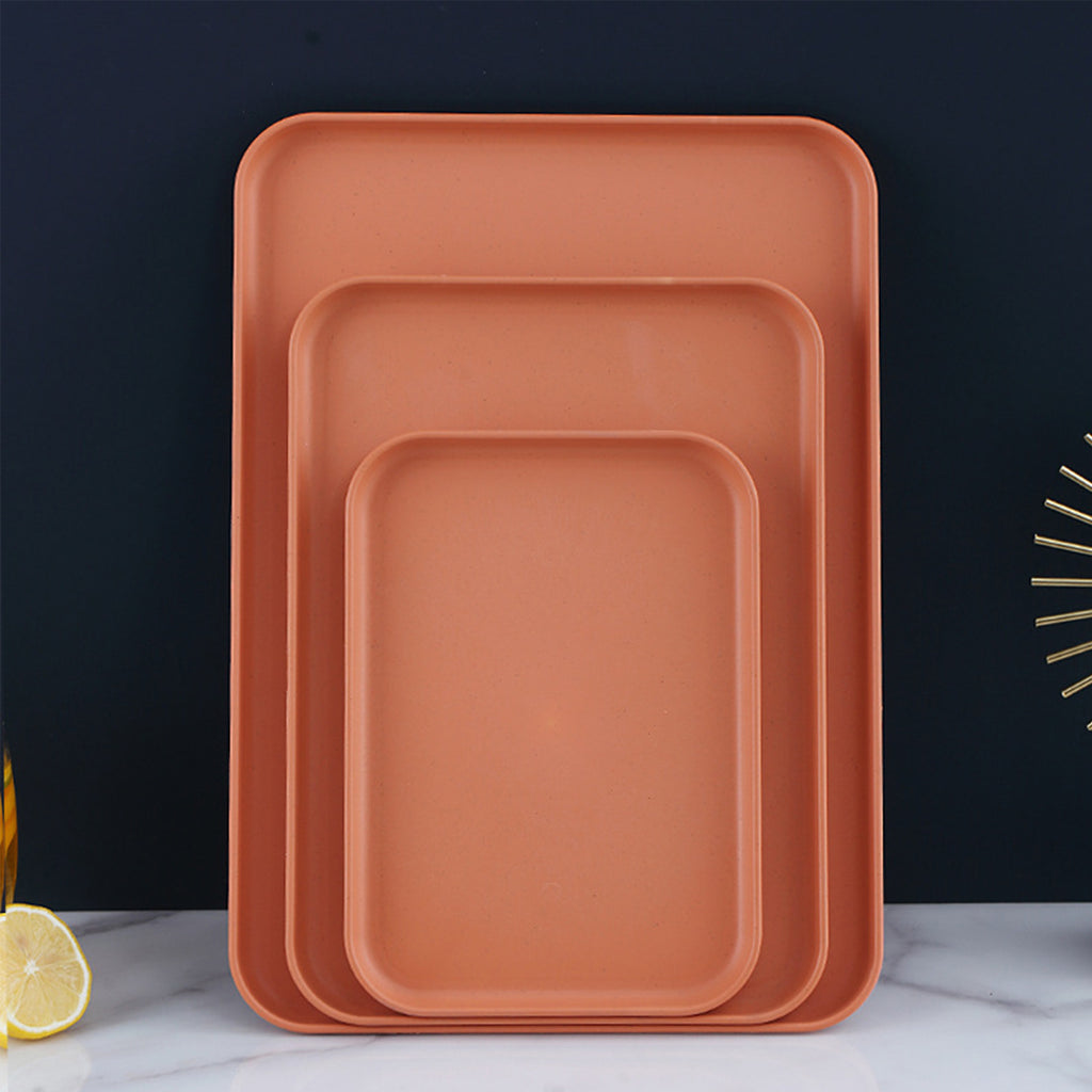 Household Wheat Straw Fruit Tray