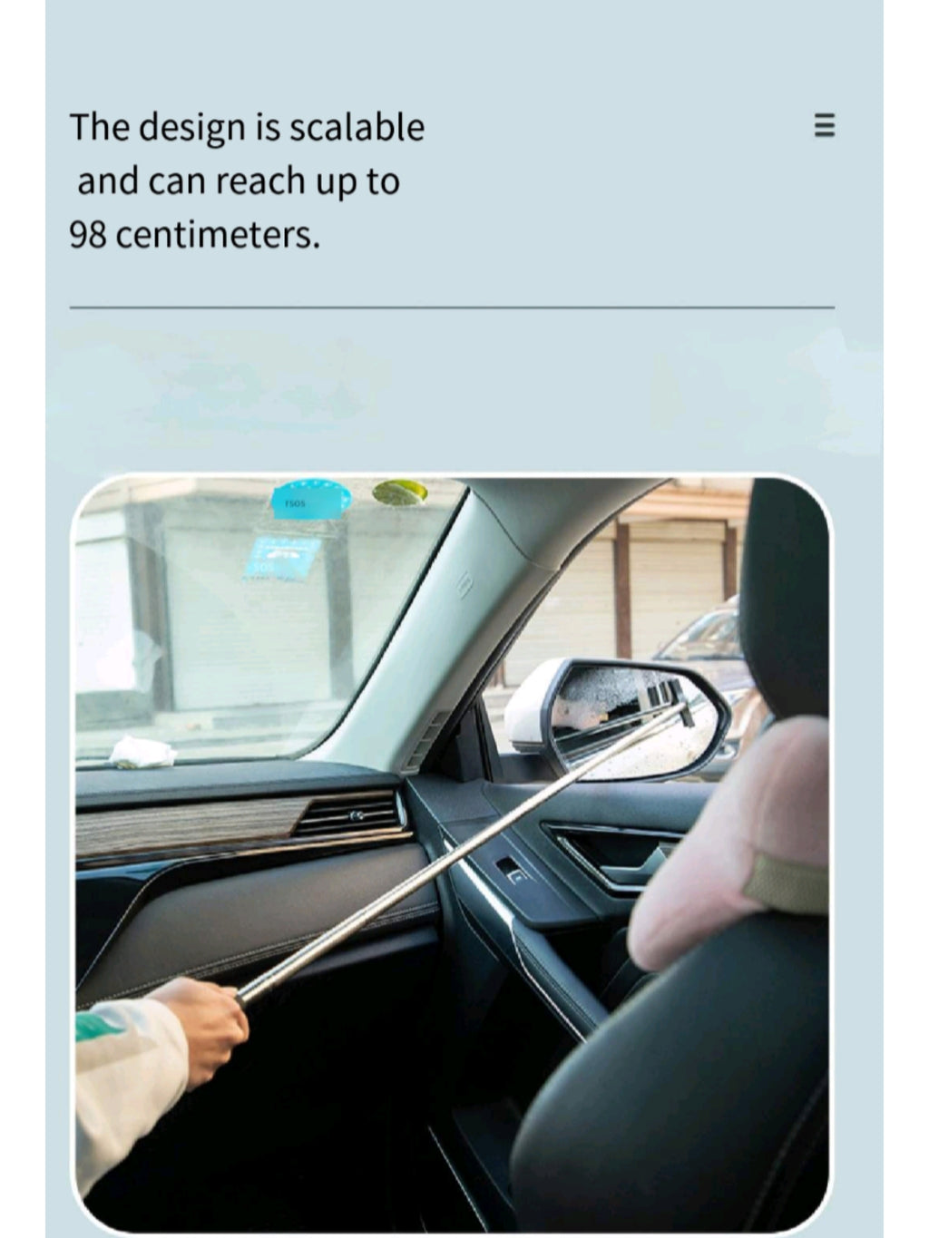 Car Rearview Mirror Wiper