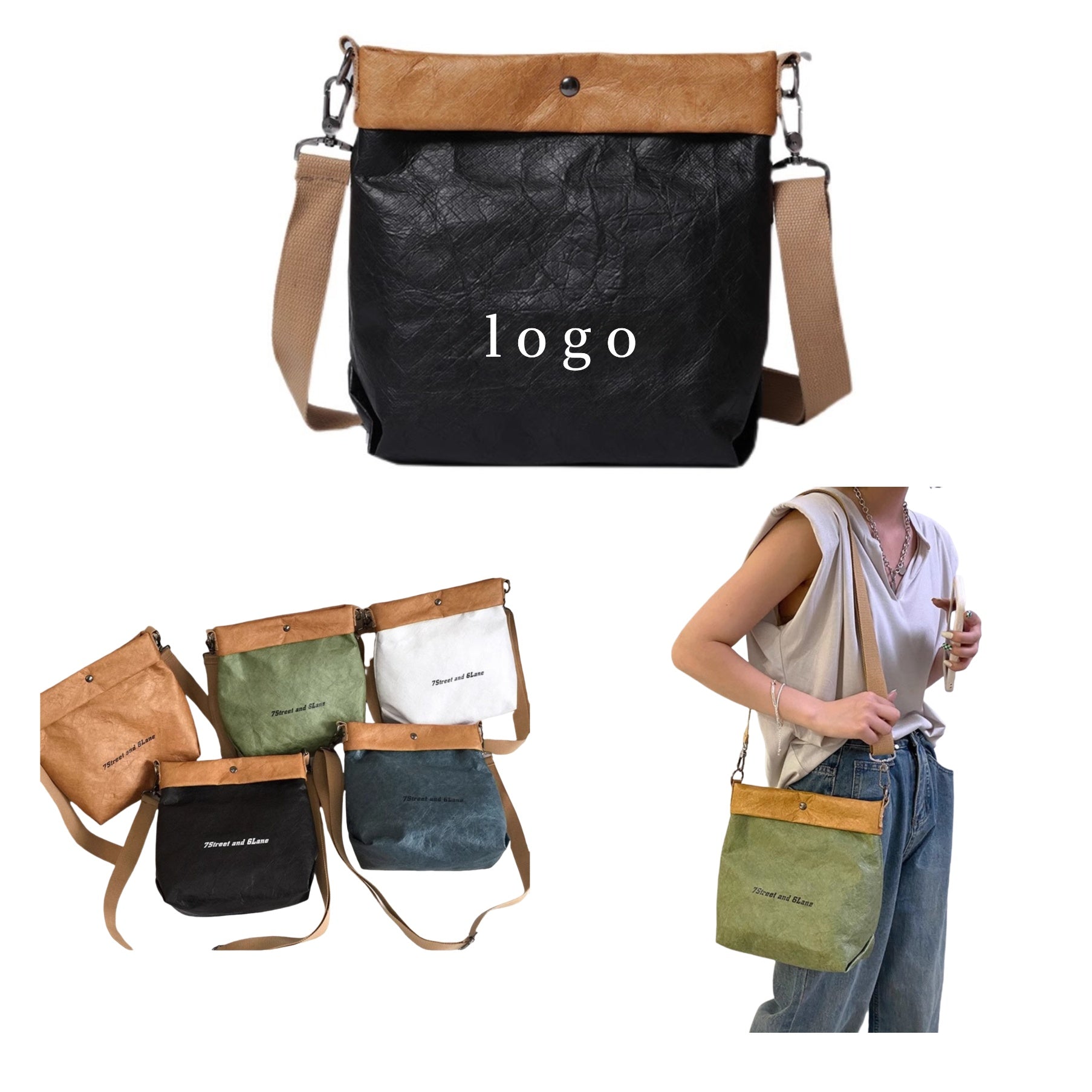 Bohemian Pleated Shoulder Bag