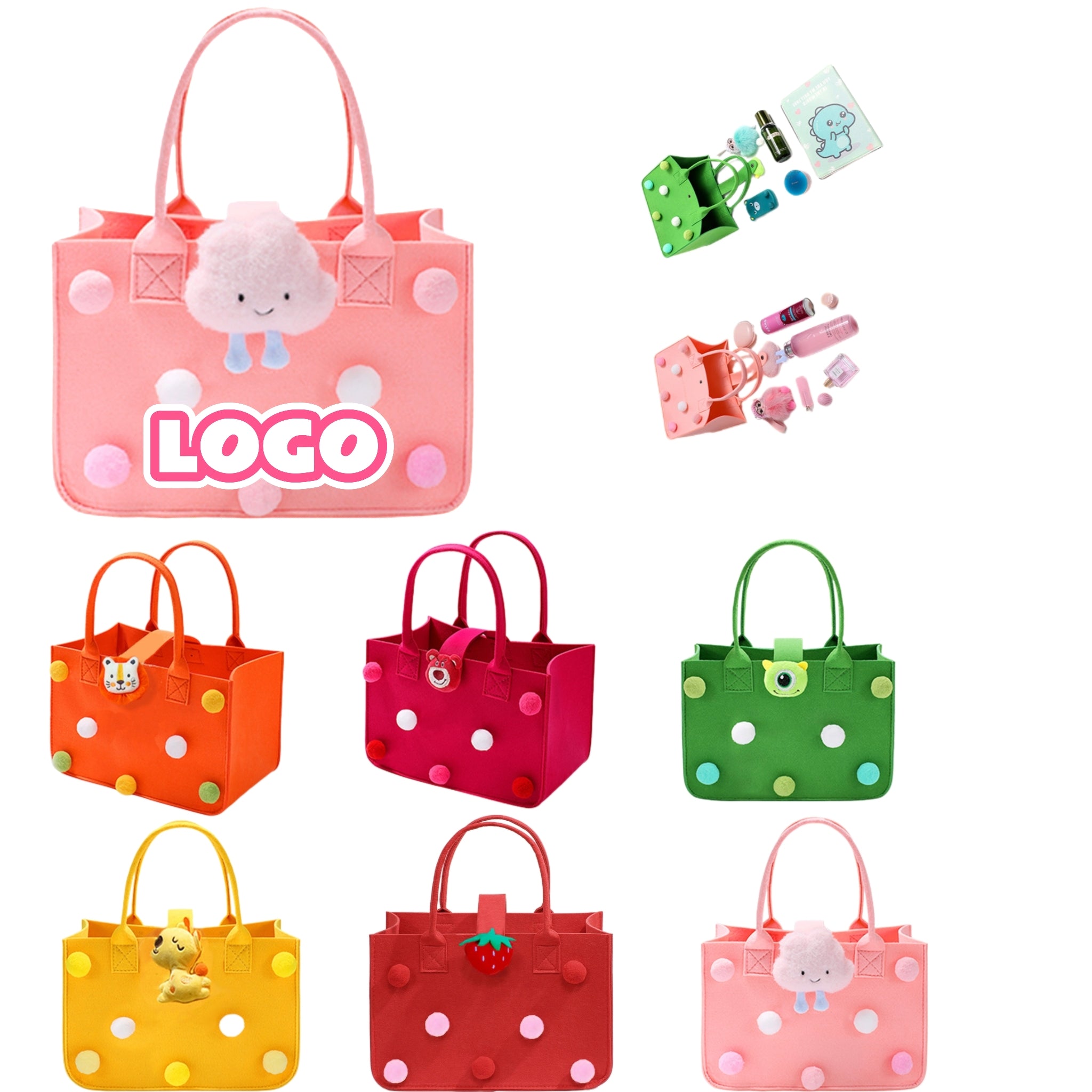 Non Deforming Multi Purpose Felt Bag