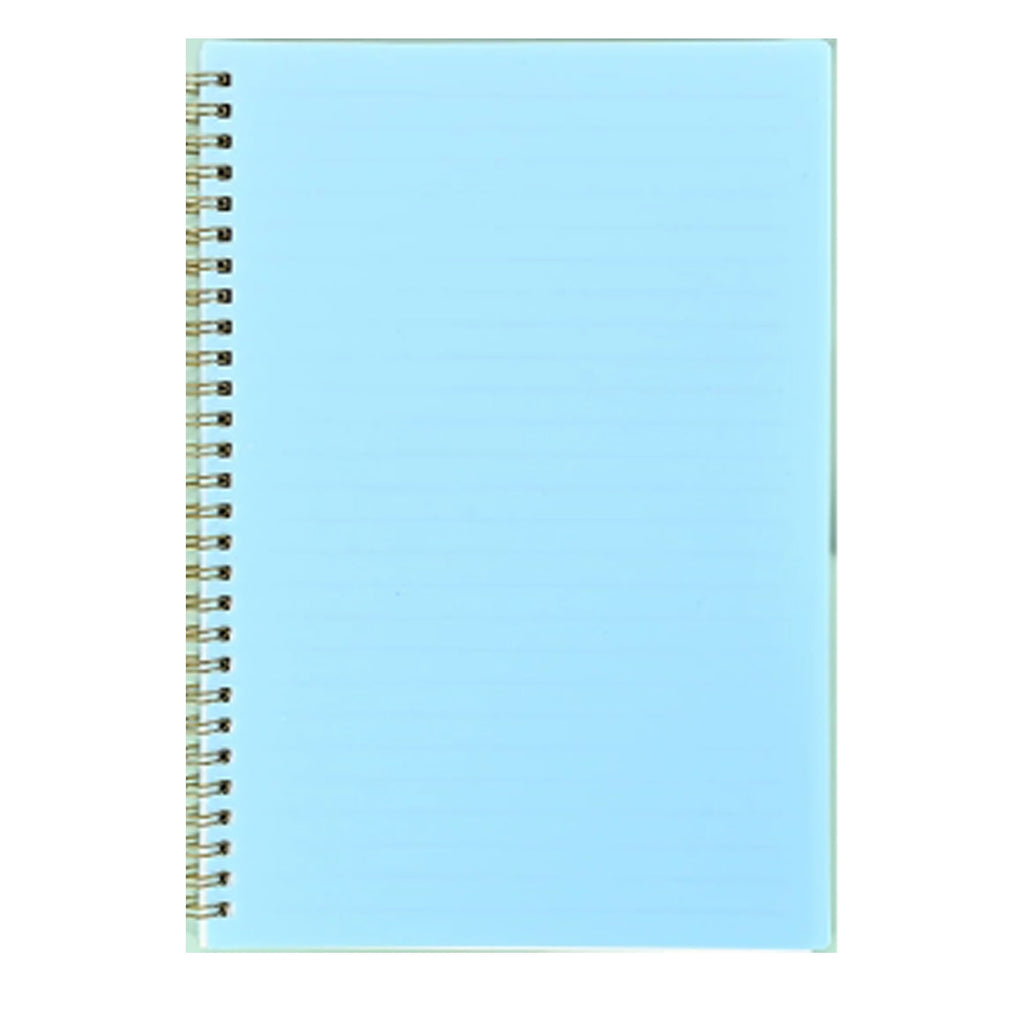 A5 Plastic Cover Notebook with Spiral Binding
