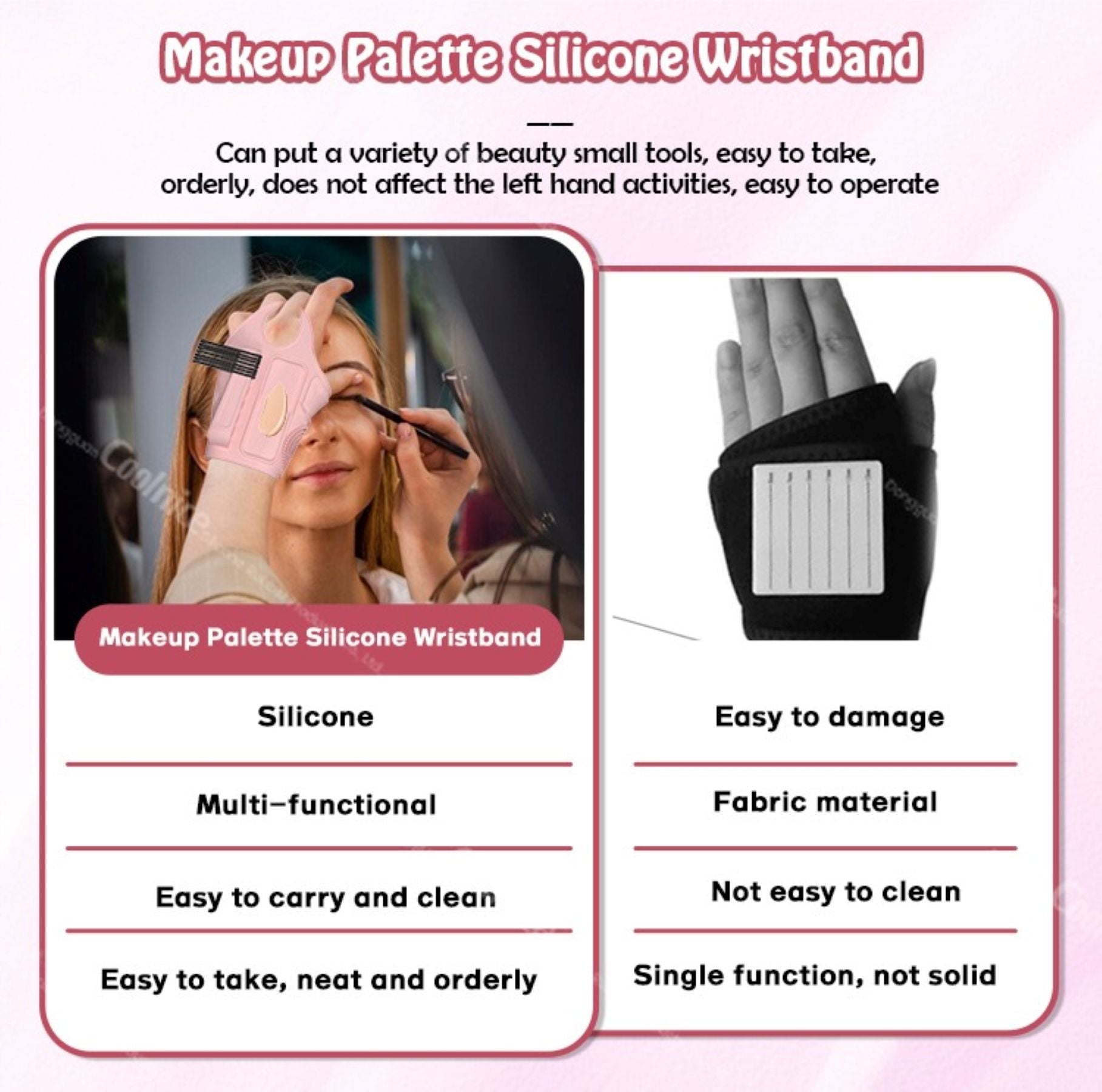 Silicone Makeup Application Aid Tool