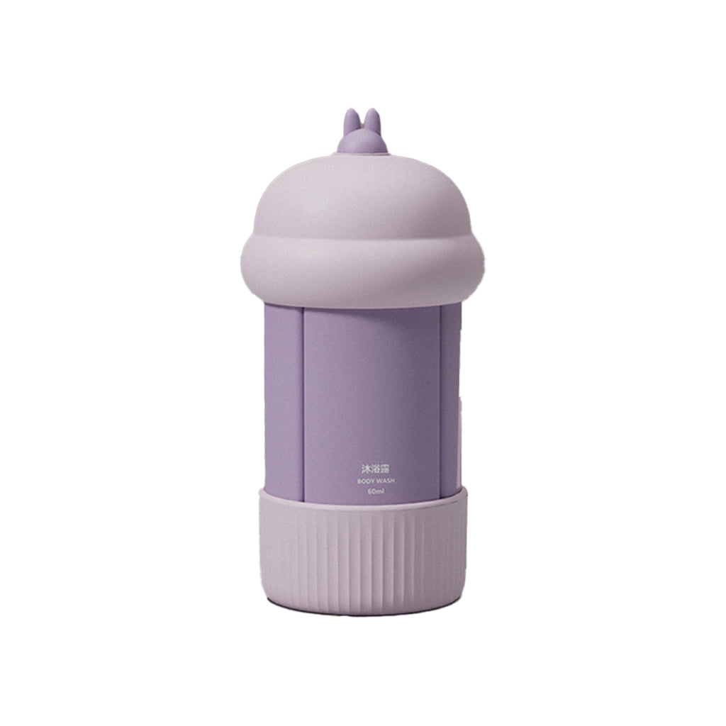 4-in-1 Portable Plastic Travel Lotion Dispenser