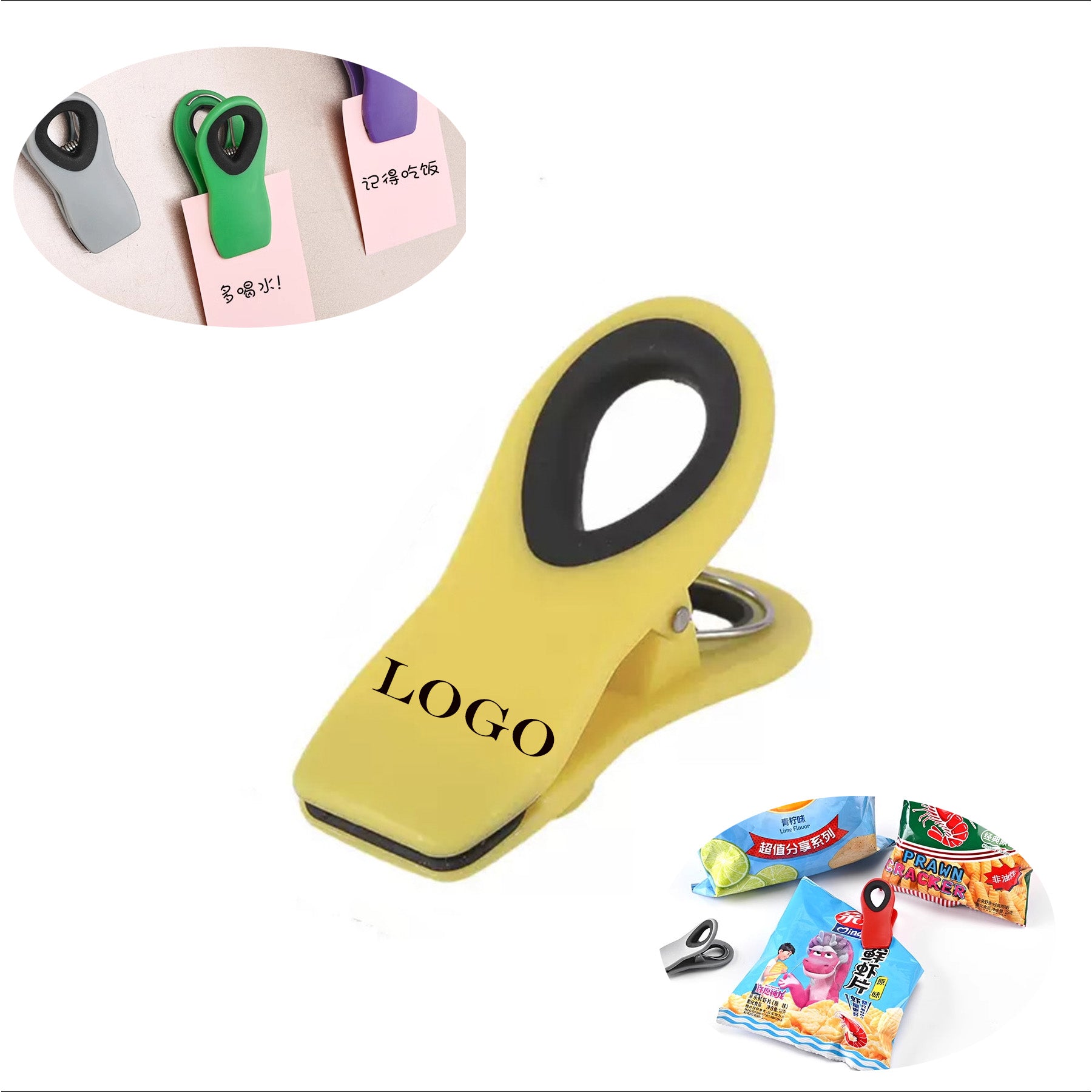 Refrigerator Magnet Food Preservation Moisture-Proof Clip