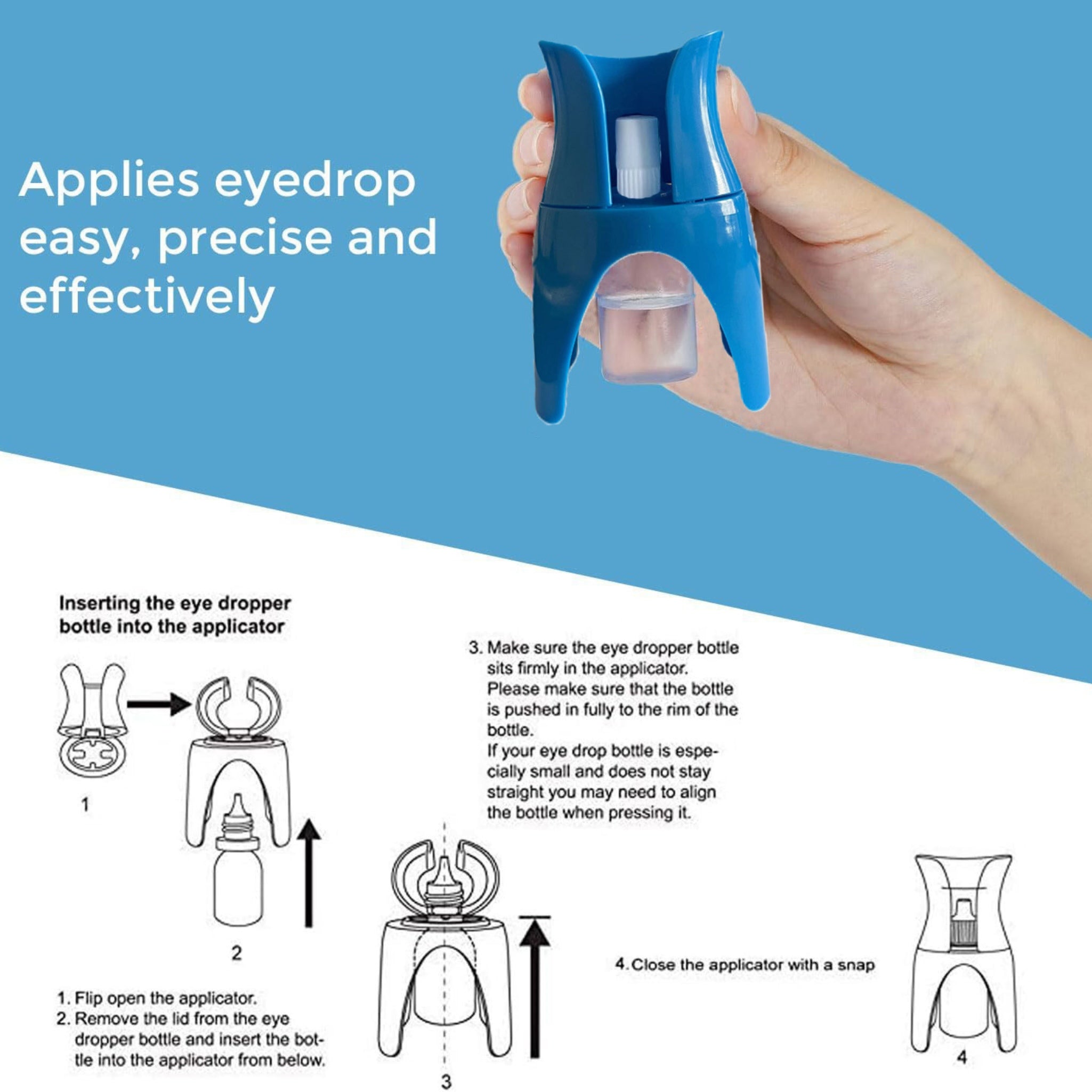 Eye Drop Applicator Tool