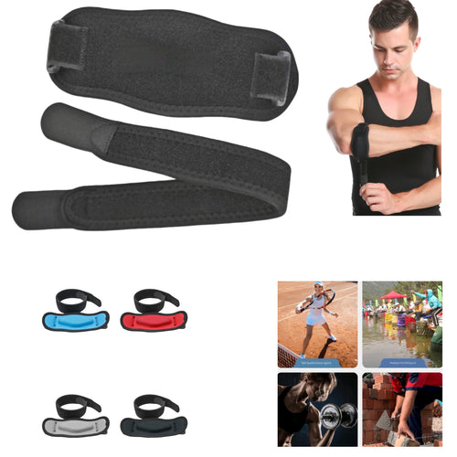 Adjustable Compression Elbow Sleeve Tennis Pain Relief