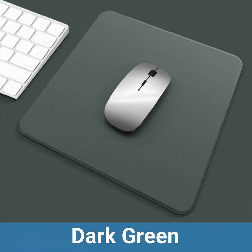 Liquid-textured Faux Leather Mouse Pad