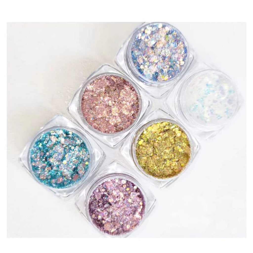 No Glue Kids Body Glitter Gel Biodegradable For Stage Dance