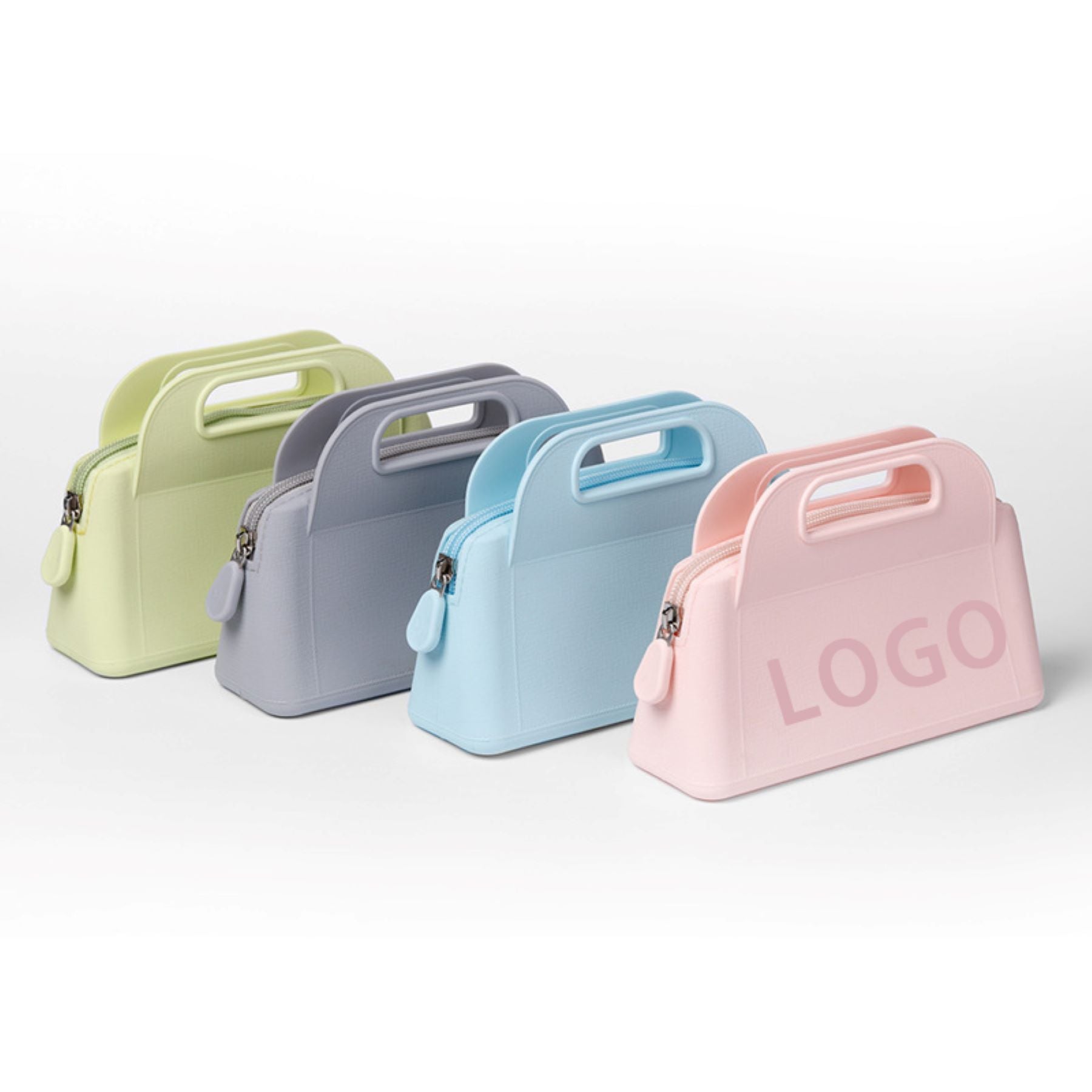 Silicone Hand - held Makeup Bag